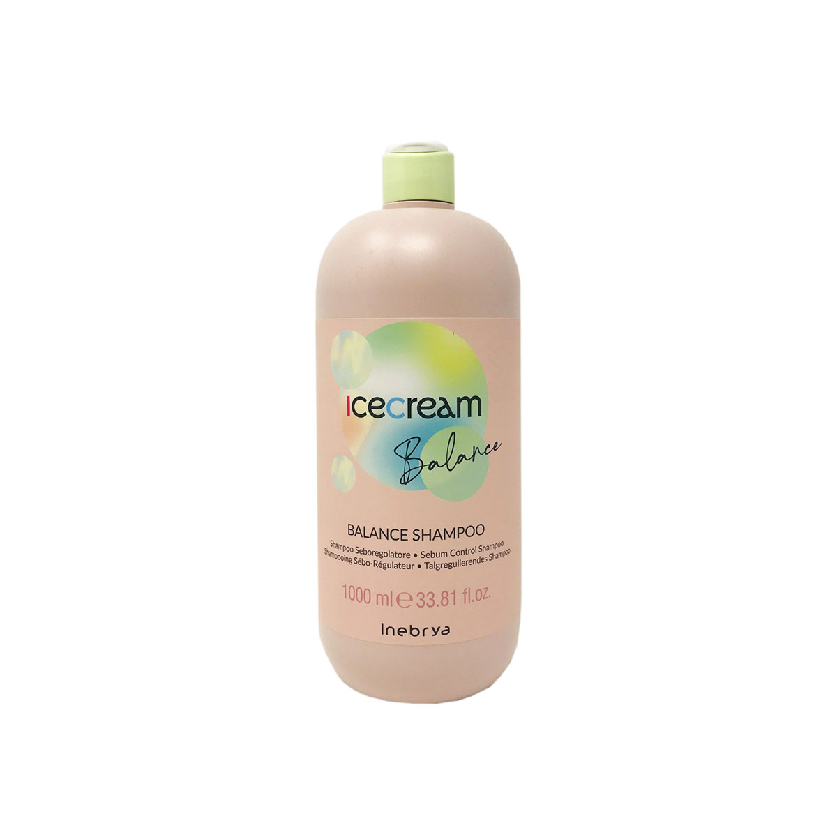 Foto 2 pulgar | Shampoo Profesional Antigrasa Inebrya Ice Cream Balance