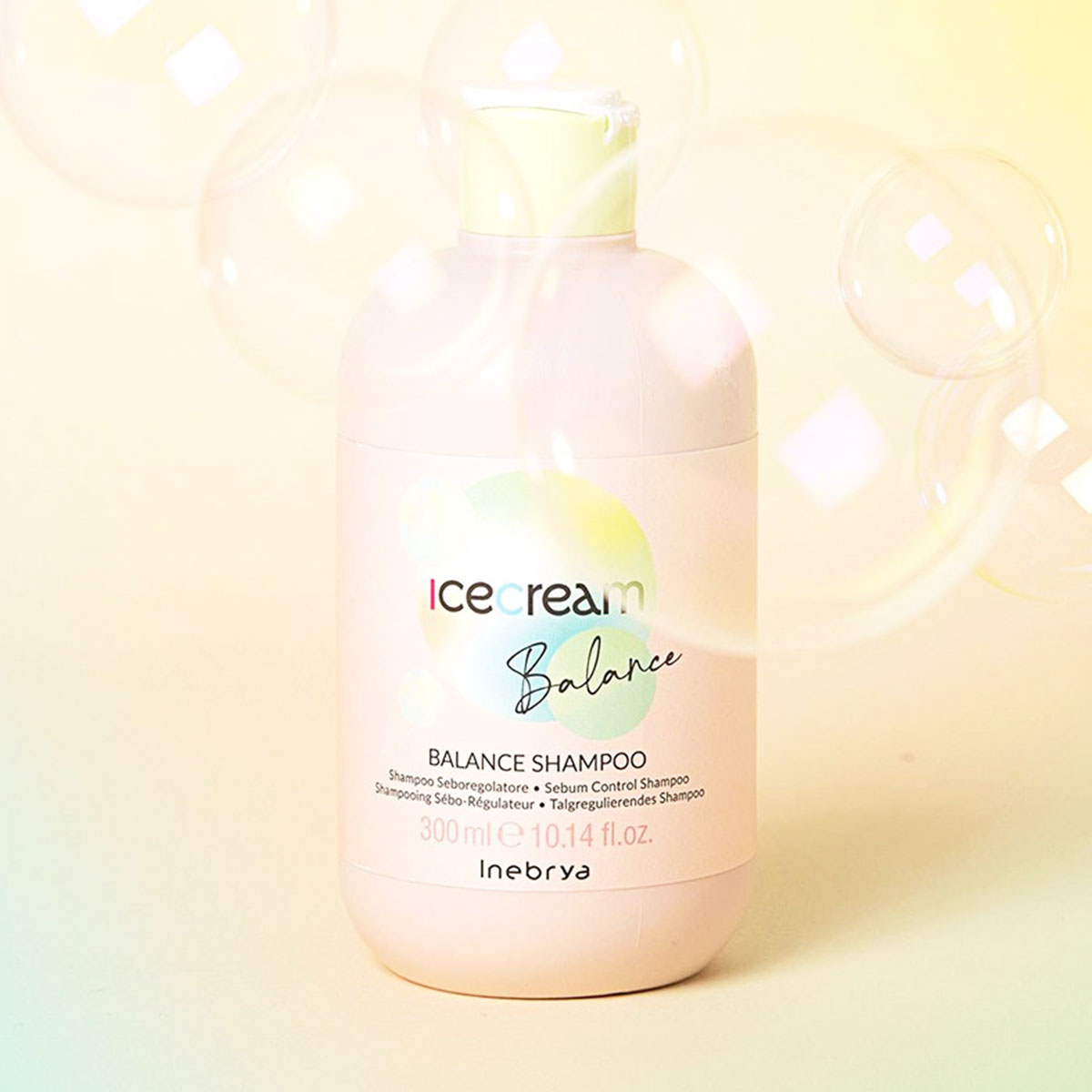 Foto 3 pulgar | Shampoo Profesional Antigrasa Inebrya Ice Cream Balance
