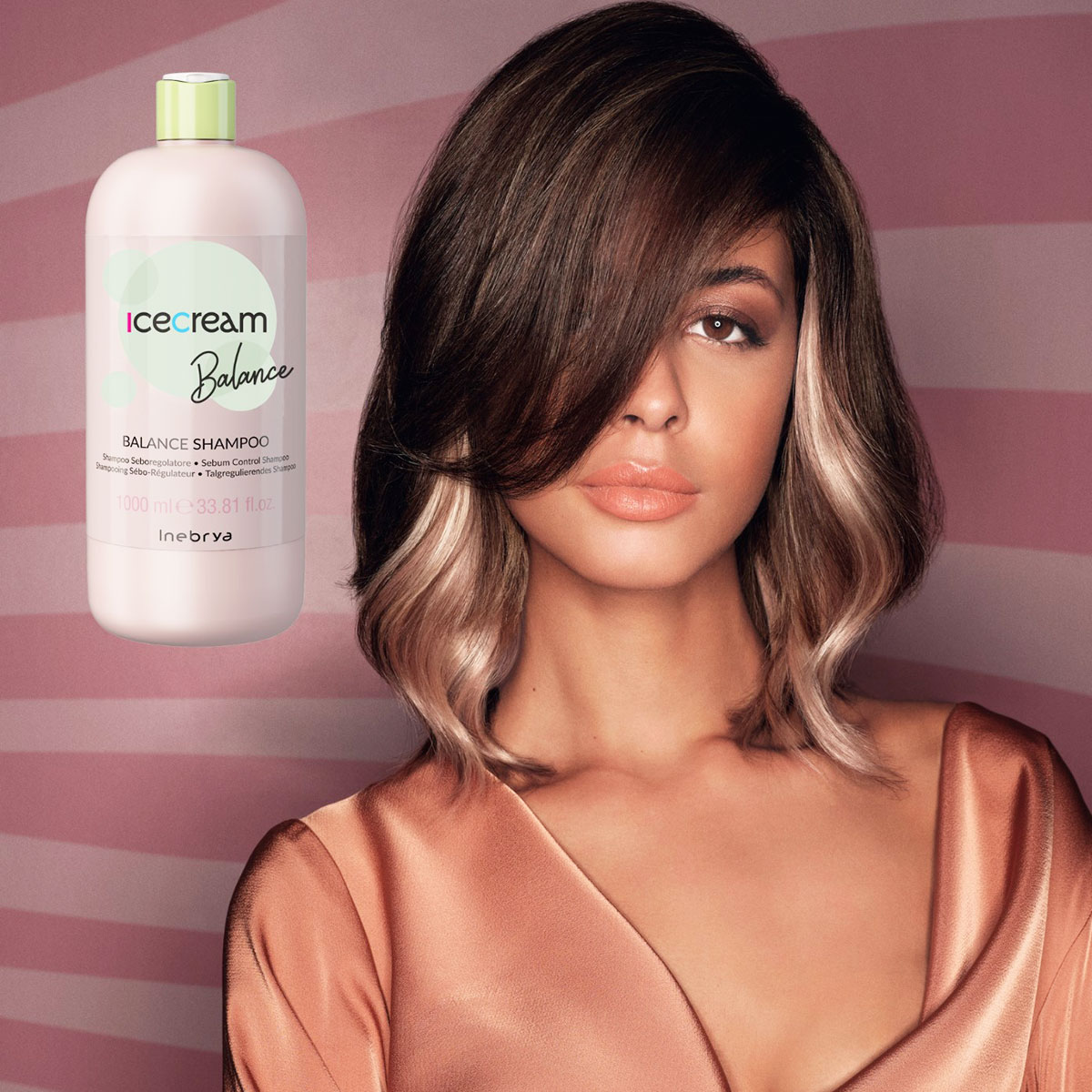 Foto 5 | Shampoo Profesional Antigrasa Inebrya Ice Cream Balance