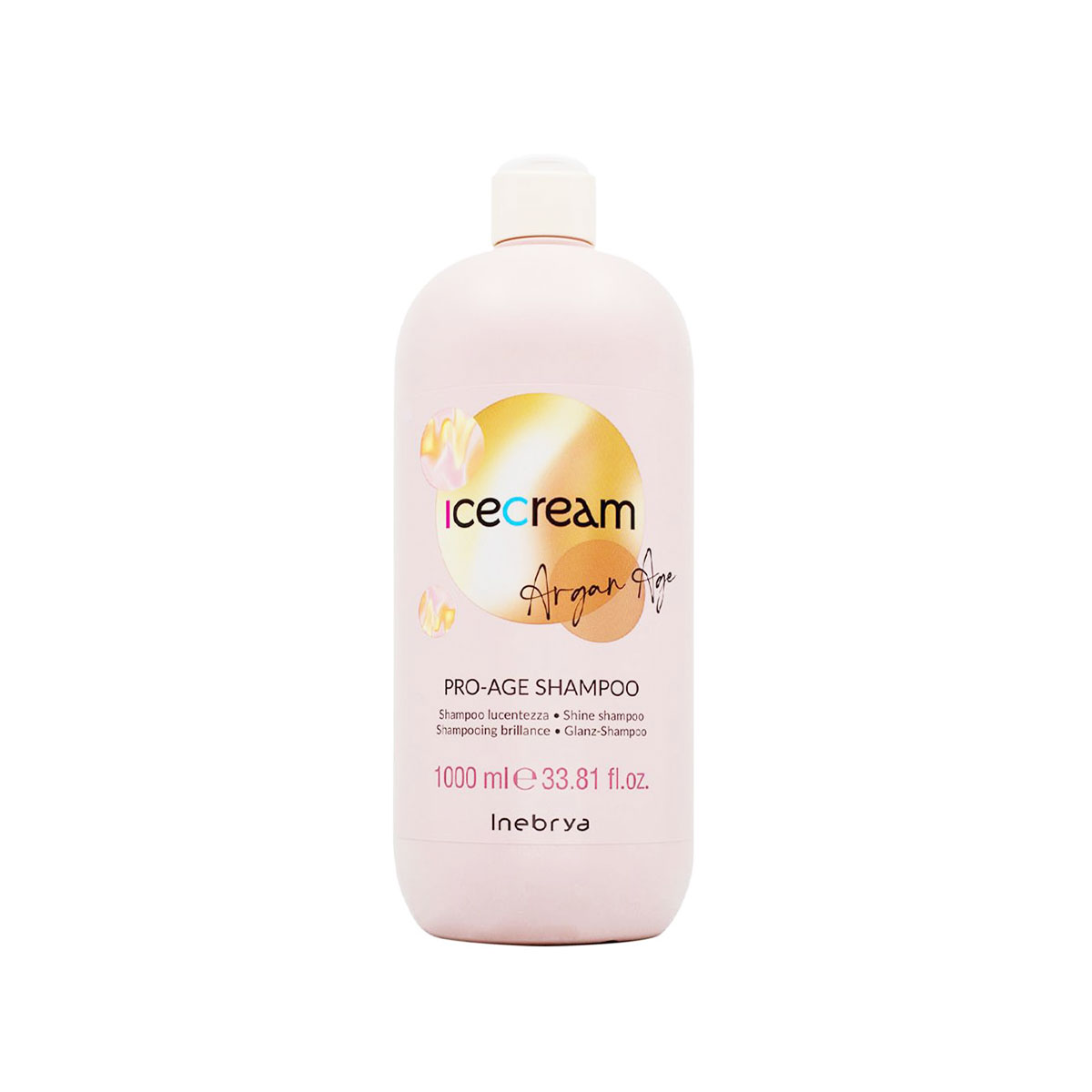 Foto 2 pulgar | Shampoo Inebrya Argan Age 1000ml Hidratación Y Brillo