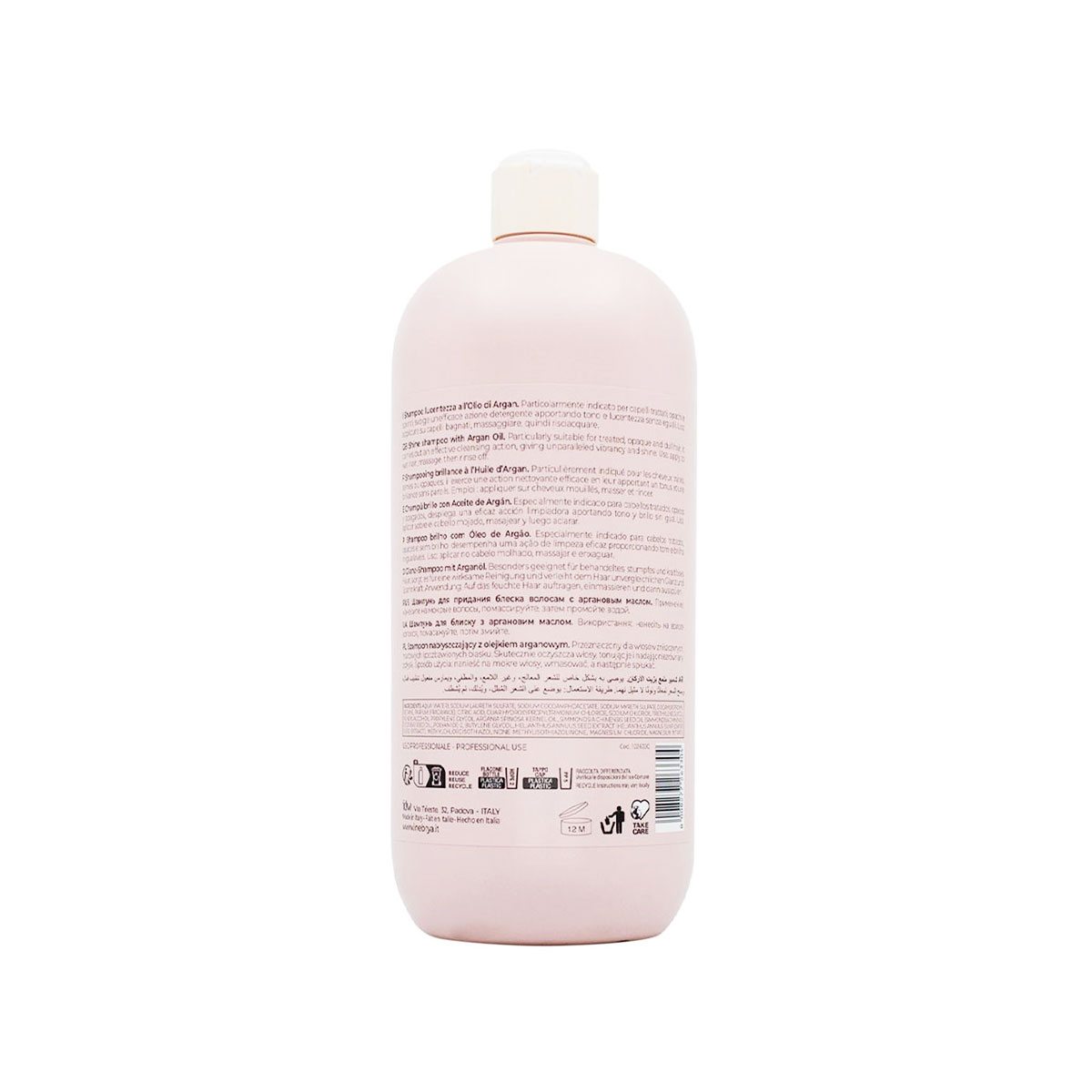 Foto 3 pulgar | Shampoo Inebrya Argan Age 1000ml Hidratación Y Brillo