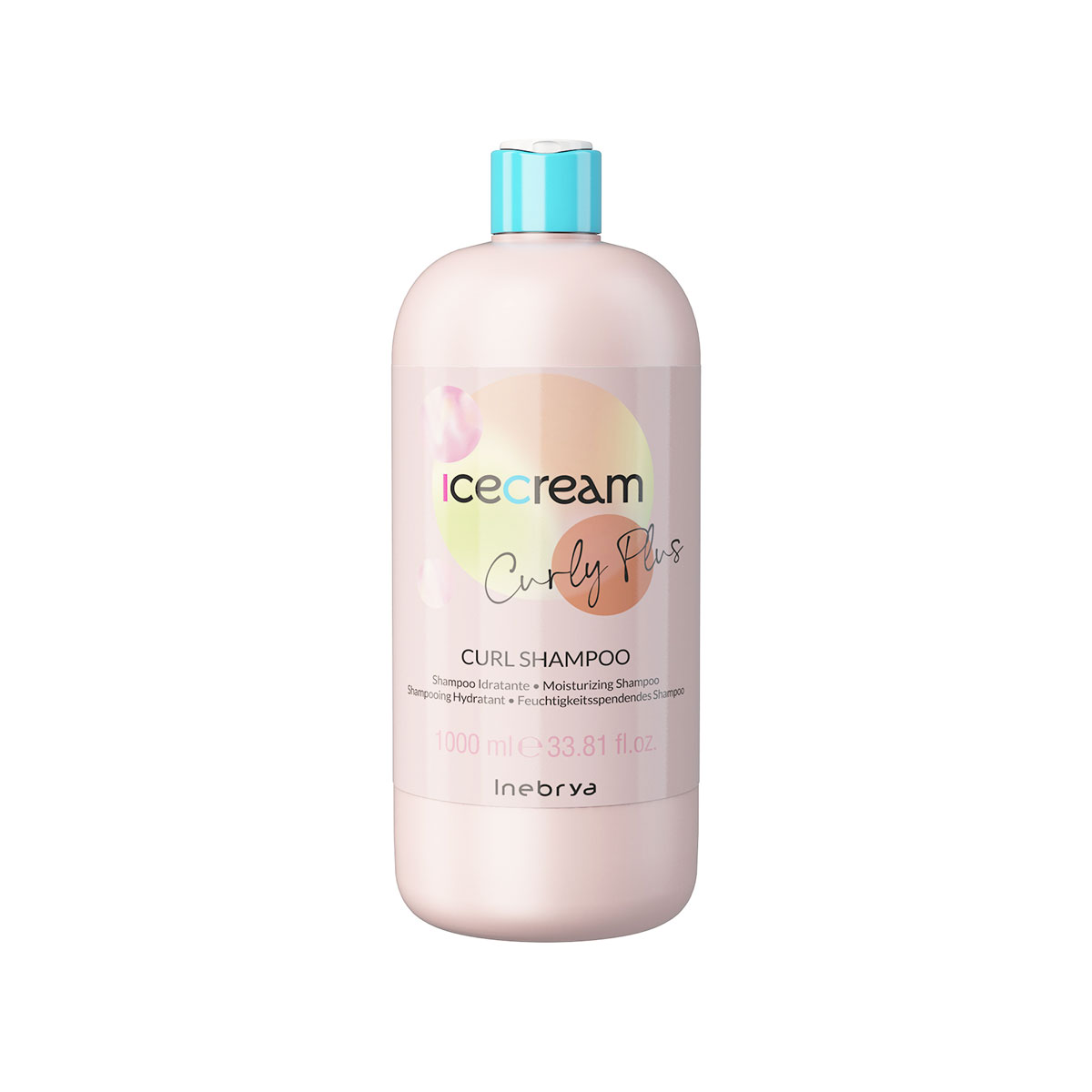 Shampoo Inebrya Ice Cream Curl Hidratante Cabello Rizado