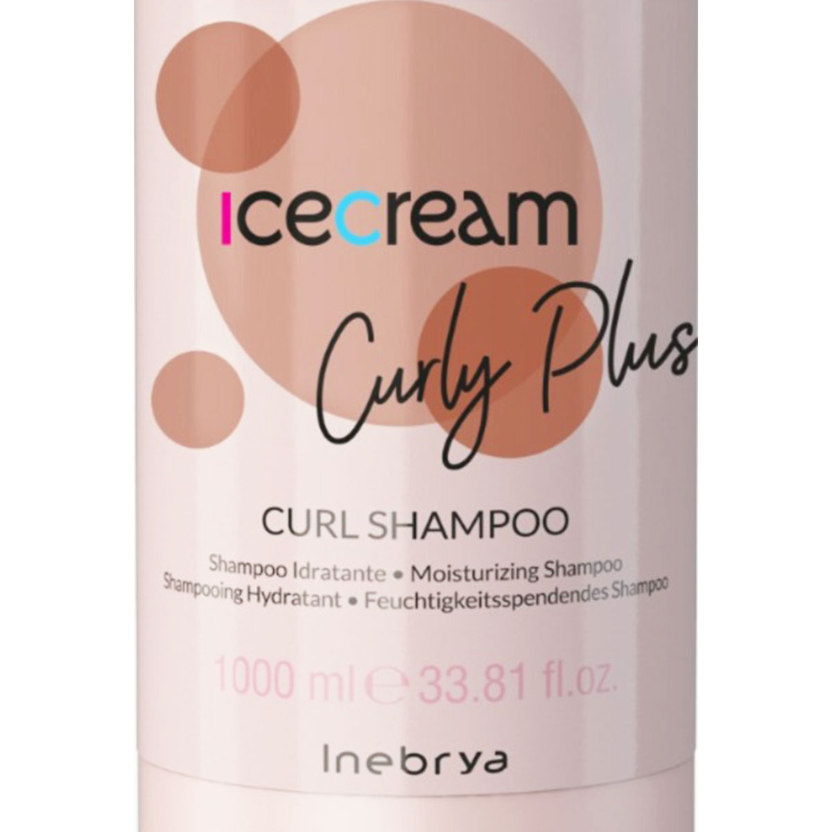 Foto 4 pulgar | Shampoo Inebrya Ice Cream Curl Hidratante Cabello Rizado