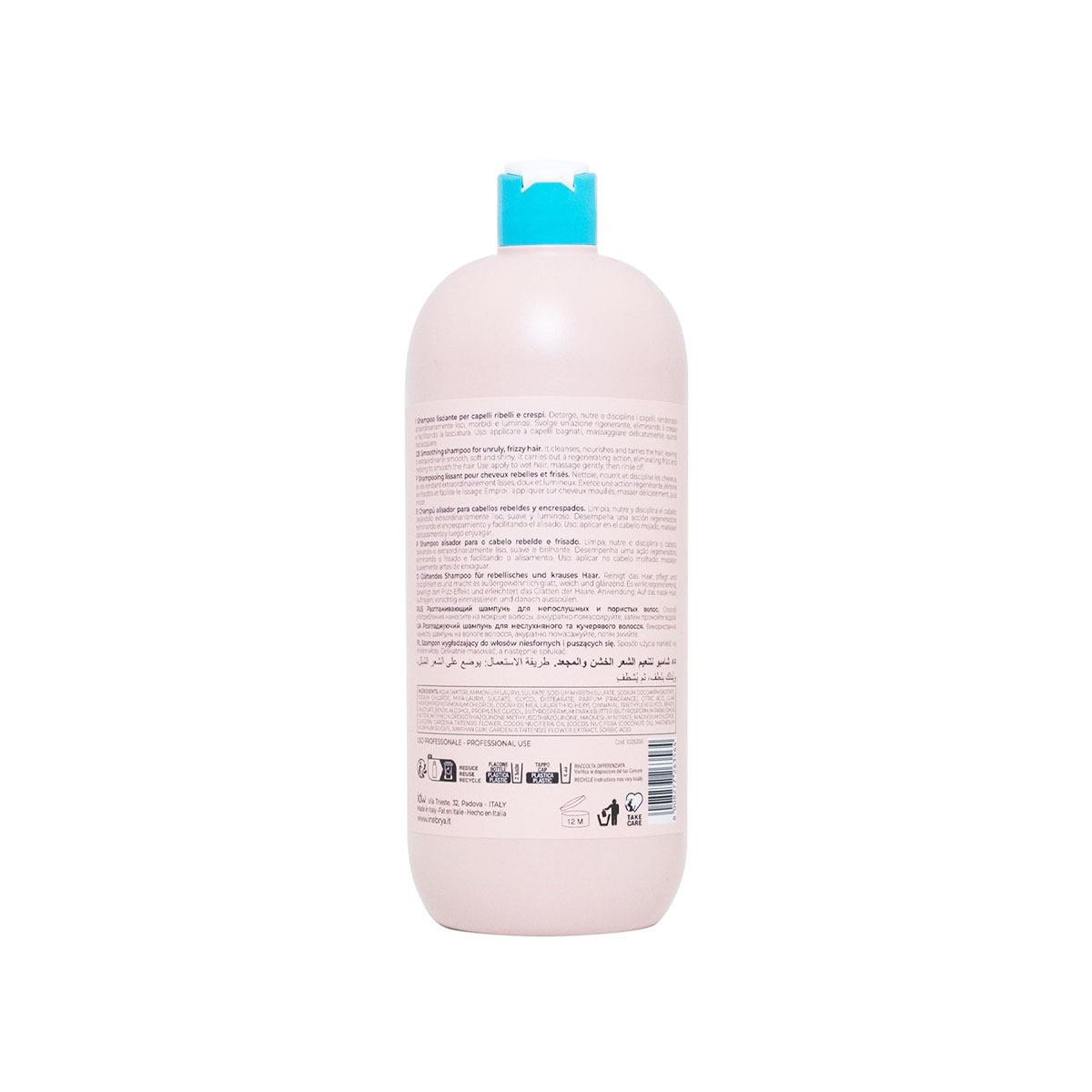 Foto 3 pulgar | Shampoo Alisante Inebrya Liss Perfect 1000ml