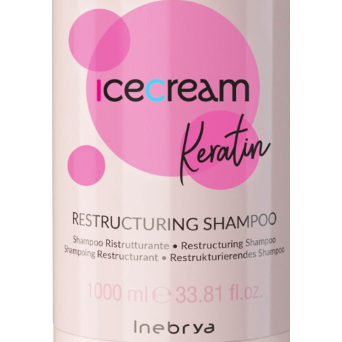 Foto 4 pulgar | Shampoo Inebrya Keratin Restructuring 1000ml Reestructurante