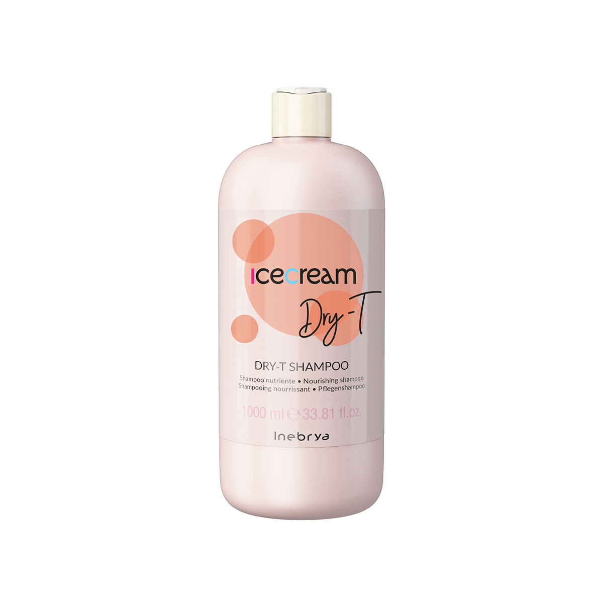 Shampoo Nutritivo Inebrya Ice Cream Dry-t Para Cabello Seco