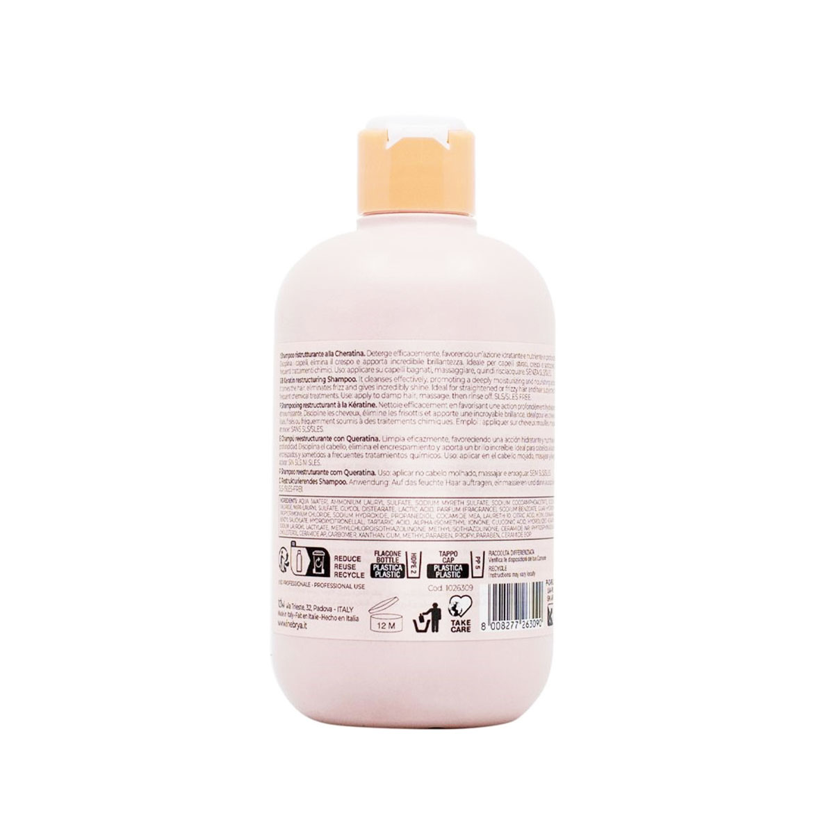 Foto 2 | Shampoo Inebrya Keratin Restructuring 300ml Reestructurante