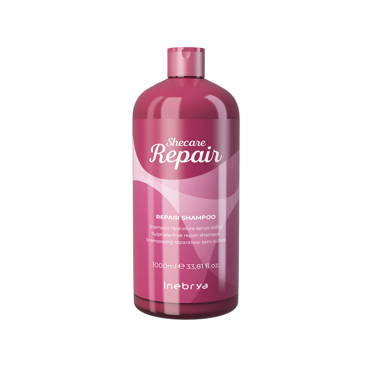 Foto 2 pulgar | Shampoo Inebrya Shecare Repair 1000ml Reparación Capilar