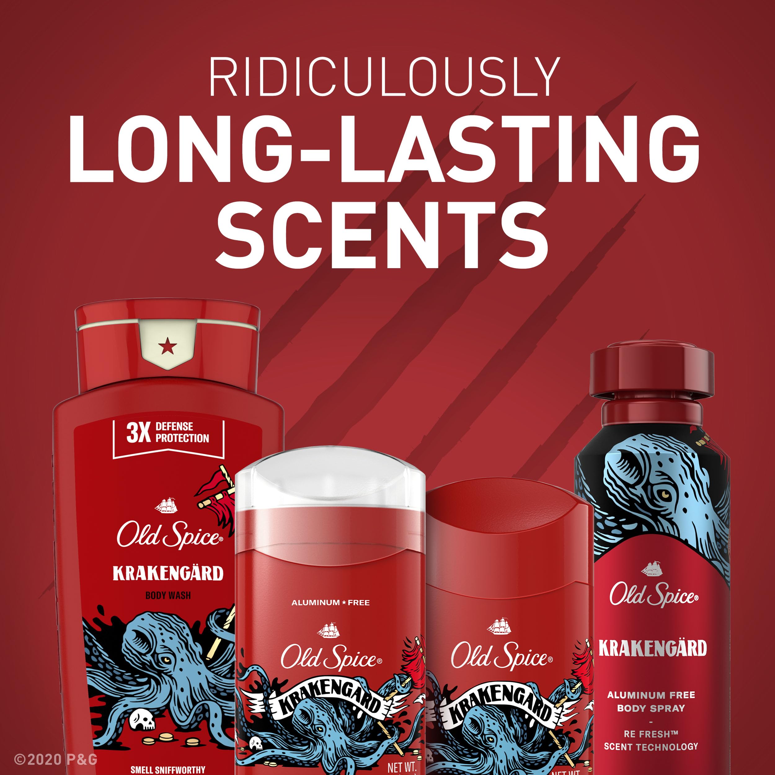 Foto 5 pulgar | Desodorante Antitranspirante Old Spice Krakenguard para Hombre 6 Piezas - Venta Internacional