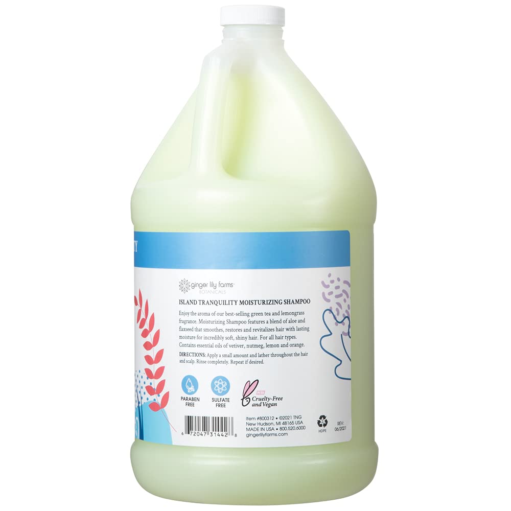 Foto 2 | Champú Ginger Lily Farms Botanicals Island Tranquility 1l - Venta Internacional.