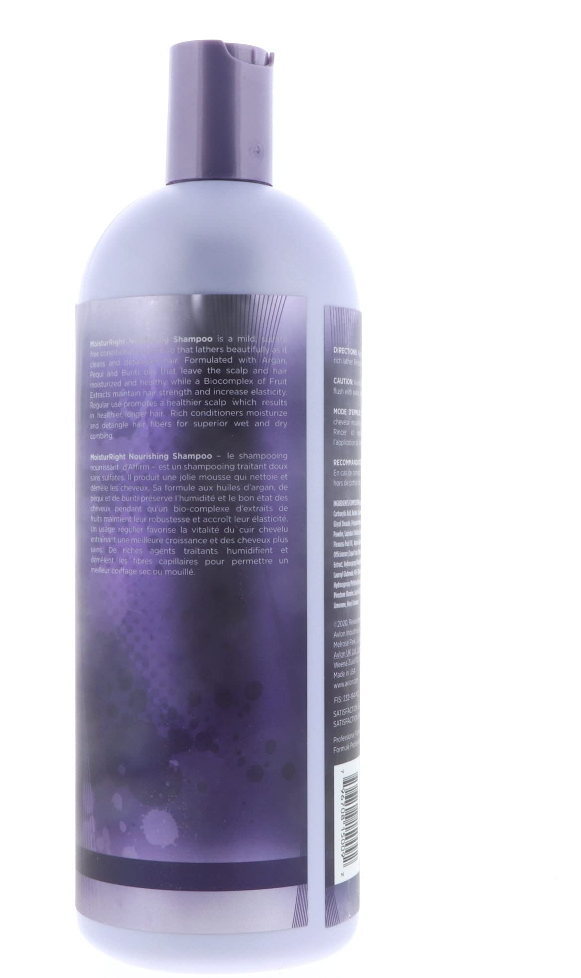 Foto 5 pulgar | Champú Avlon Affirm Moisturright Nutritivo 946ml - Venta Internacional.