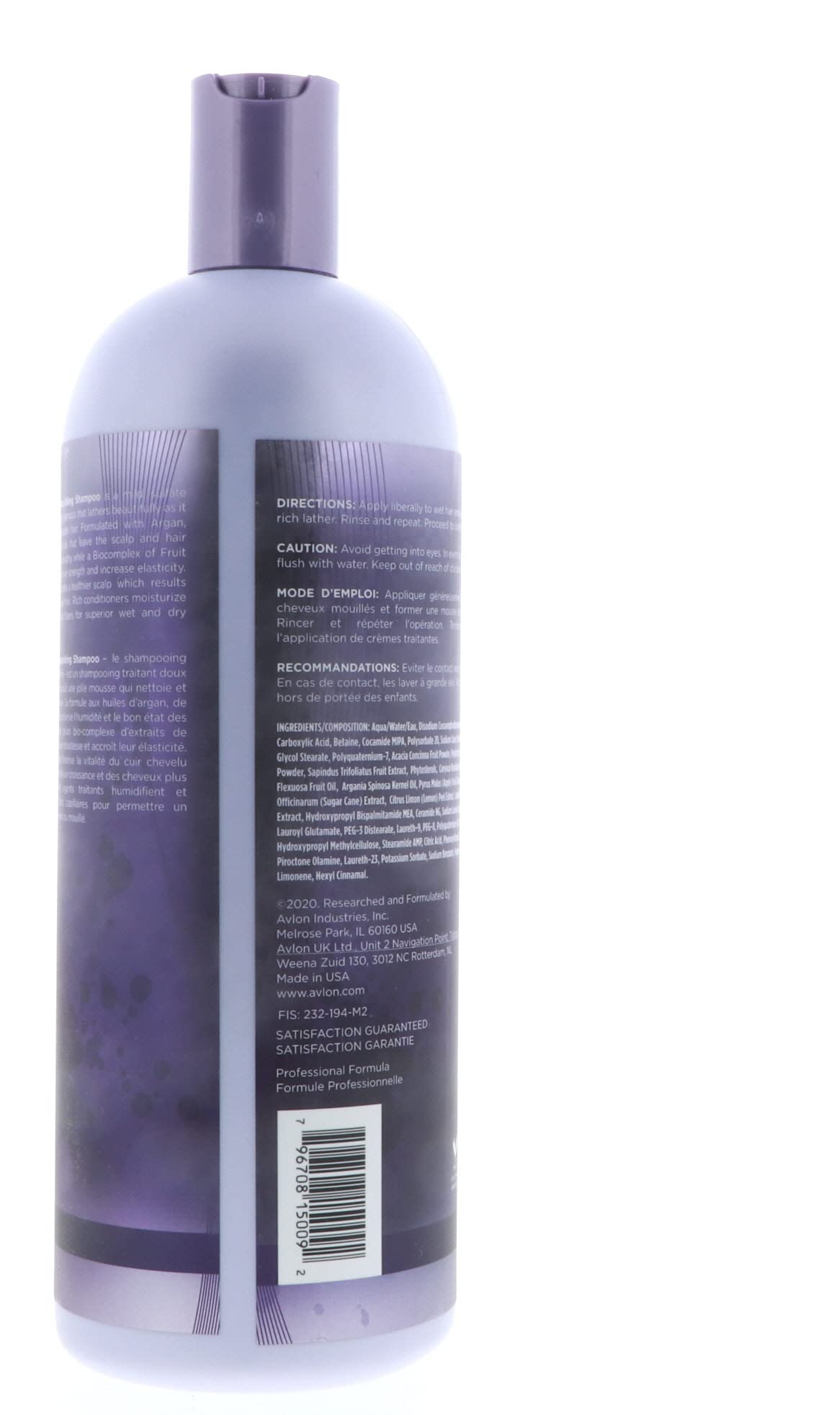 Foto 6 pulgar | Champú Avlon Affirm Moisturright Nutritivo 946ml - Venta Internacional.