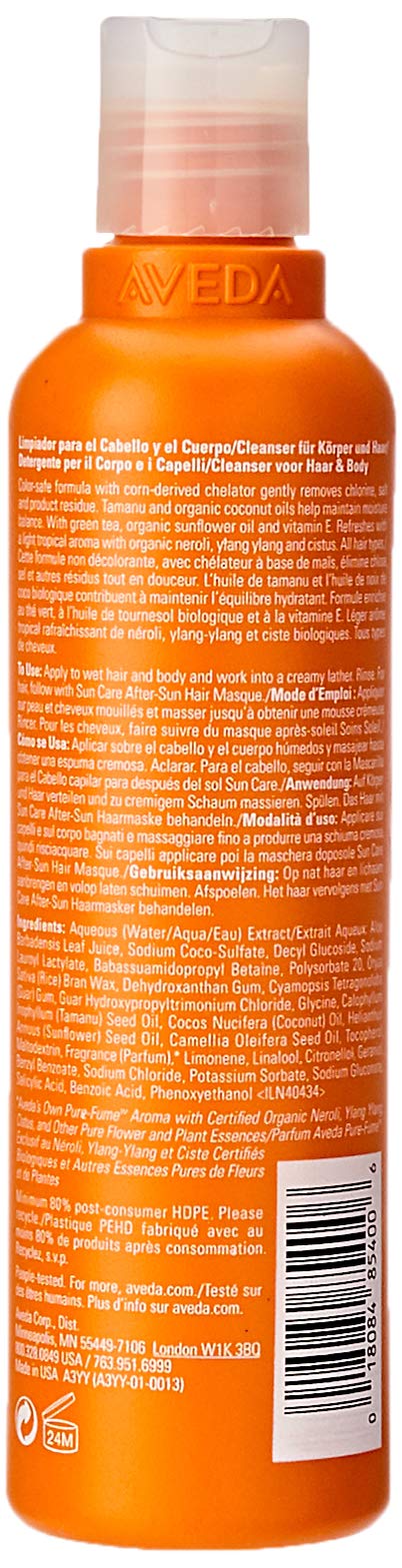 Foto 3 pulgar | Limpiador Para Cabello Y Cuerpo Aveda Sun Care 250 Ml - Venta Internacional.