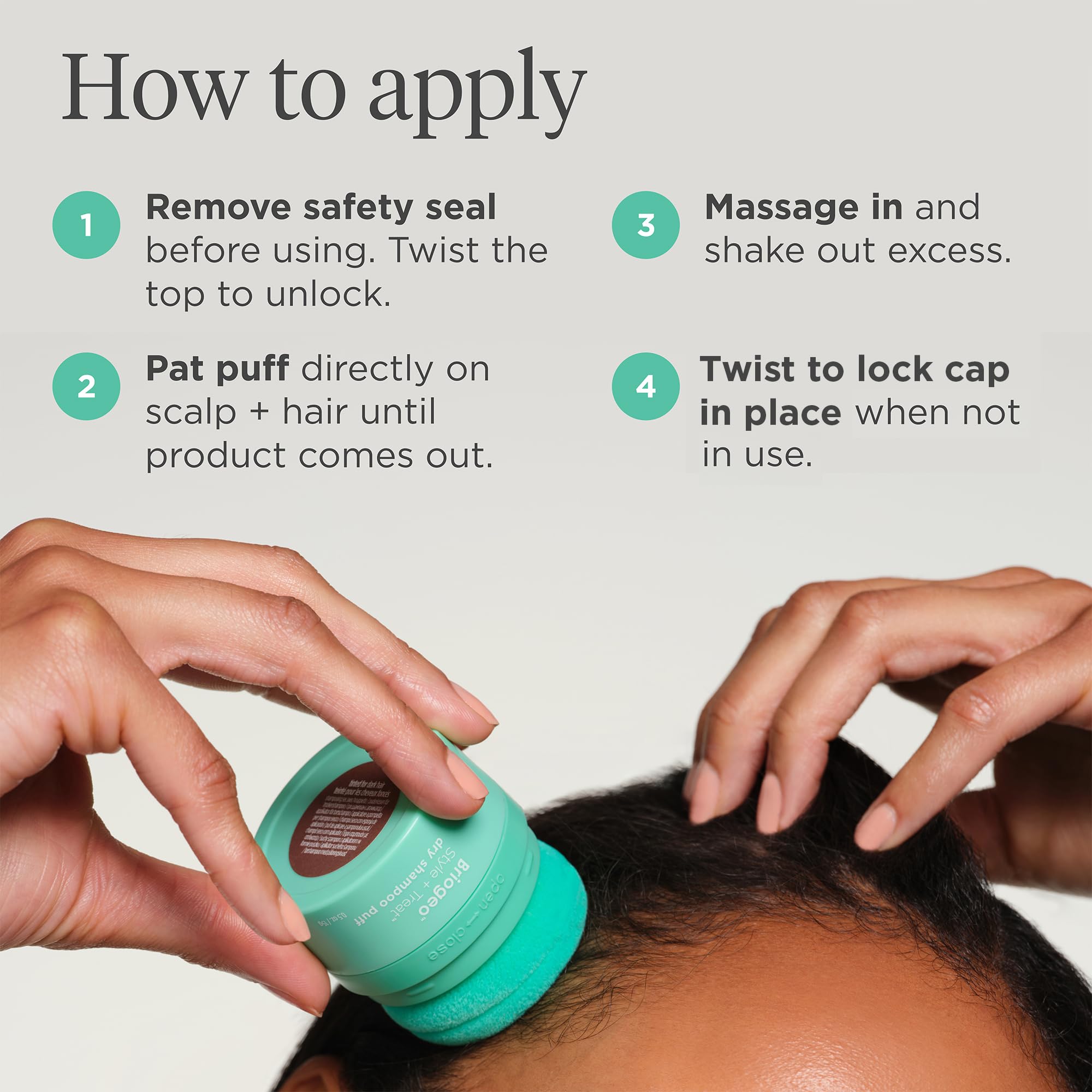 Foto 5 pulgar | Champú Seco Puff Briogeo Style & Treat Matifying 15 G - Venta Internacional.