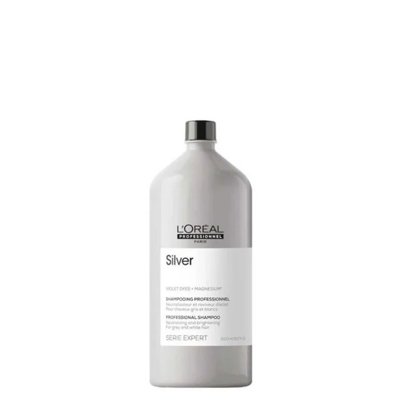 Foto 2 pulgar | L'oreal Serie Expert Shampoo Silver Para Cabello Rubio 1.5ml.