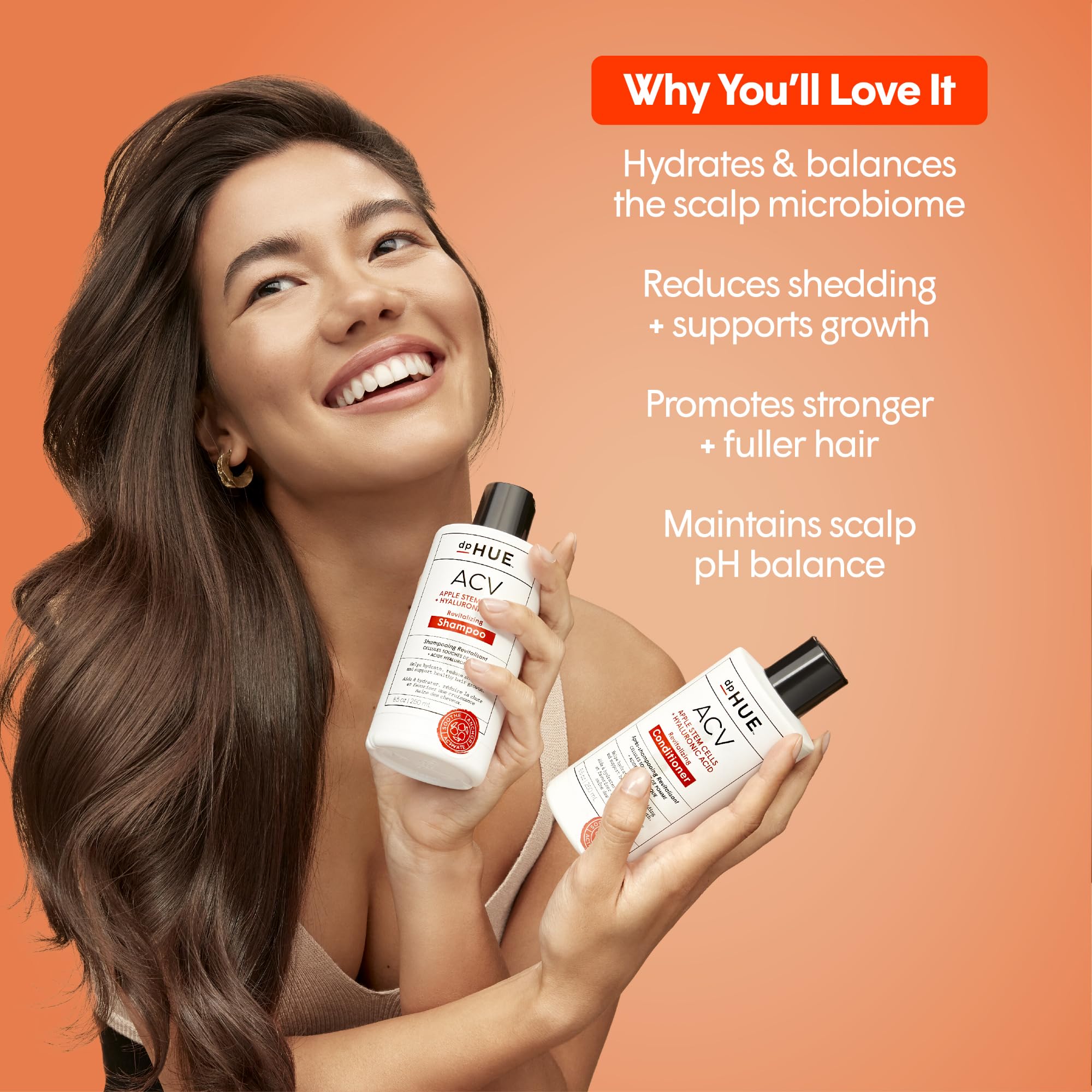 Foto 4 pulgar | Champú Dphue Acv Revitalizante 250 Ml Que Apoya El Crecimiento Del Cabello - Venta Internacional.