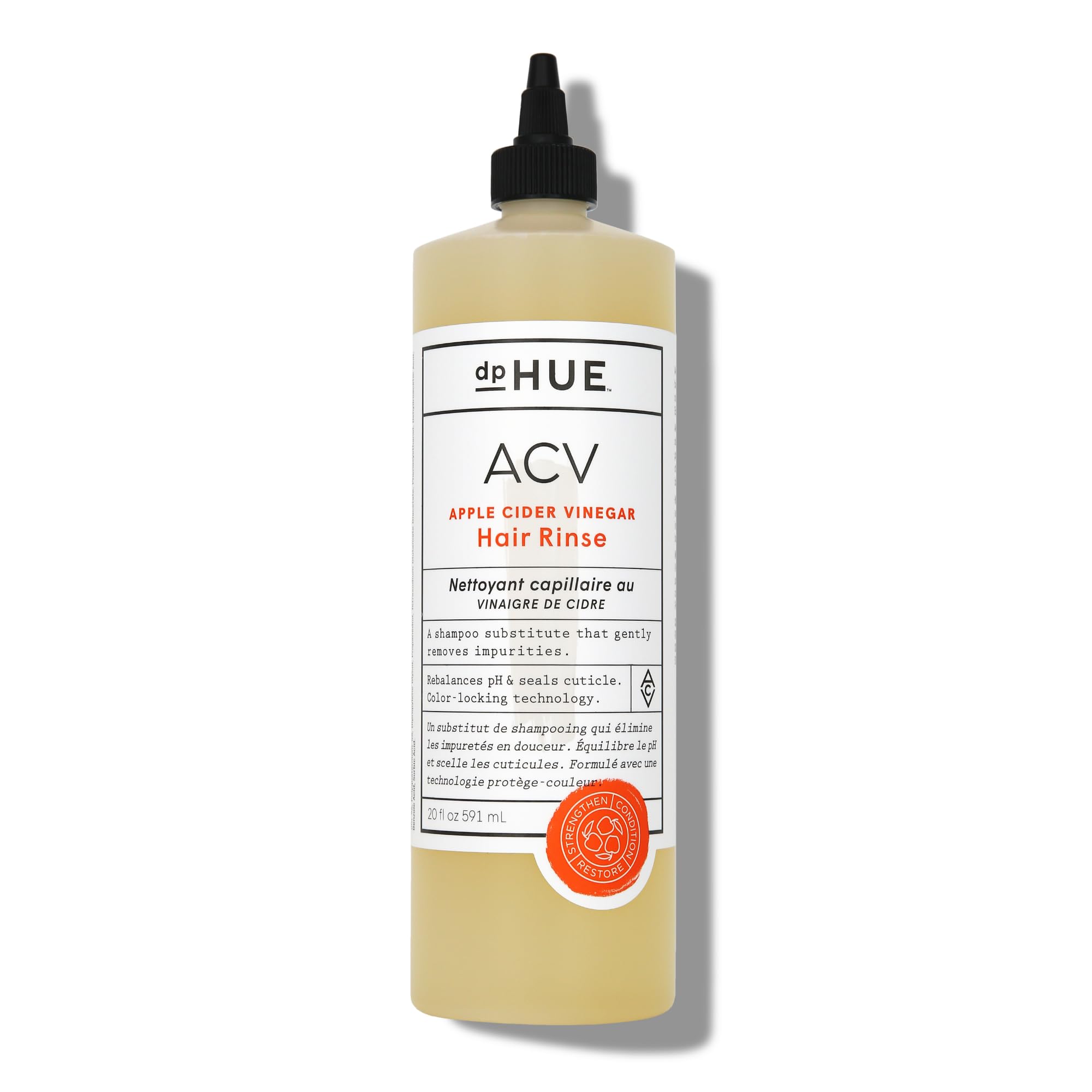Foto 2 pulgar | Hair Rinse Dphue, Vinagre De Sidra De Manzana, 591 Ml, Champú Alternativo - Venta Internacional.