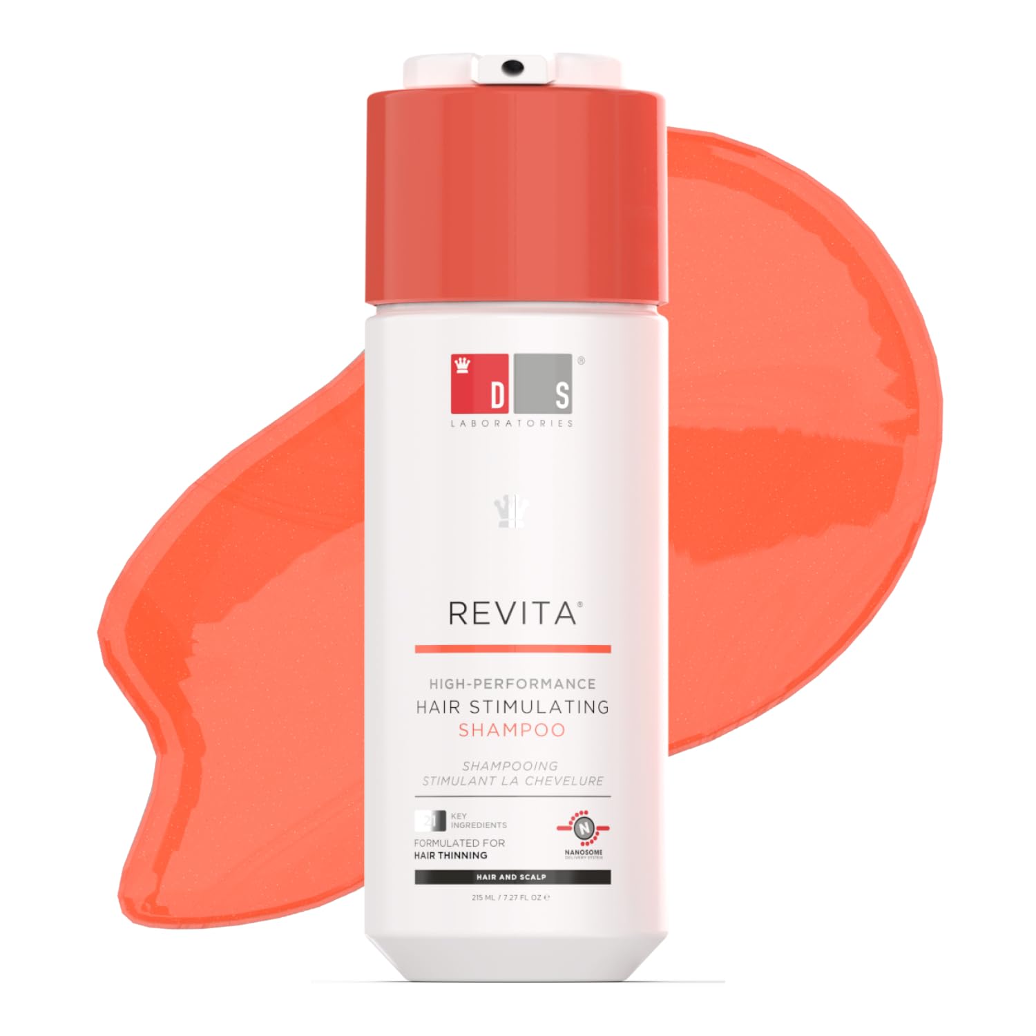 Champú Ds Laboratories Revita Para El Crecimiento Del Cabello, 180 Ml - Venta Internacional.