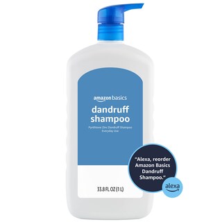 Foto 2 | Champú Amazon Basics Para Caspa De Uso Diario, 1 Litro, Paquete De 4 - Venta Internacional.