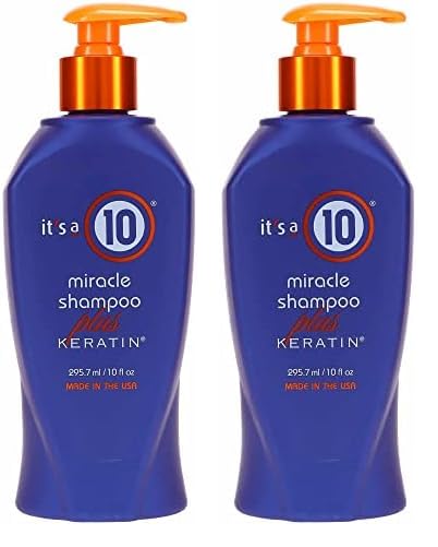 Foto 2 pulgar | Champú It's A 10 Haircare Miracle Con Queratina, 300 Ml, Paquete De 2 - Venta Internacional.