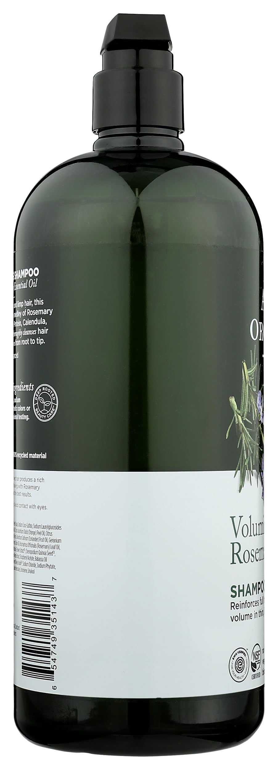 Foto 5 pulgar | Champú Avalon Organics Rosemary 946ml - Venta Internacional.