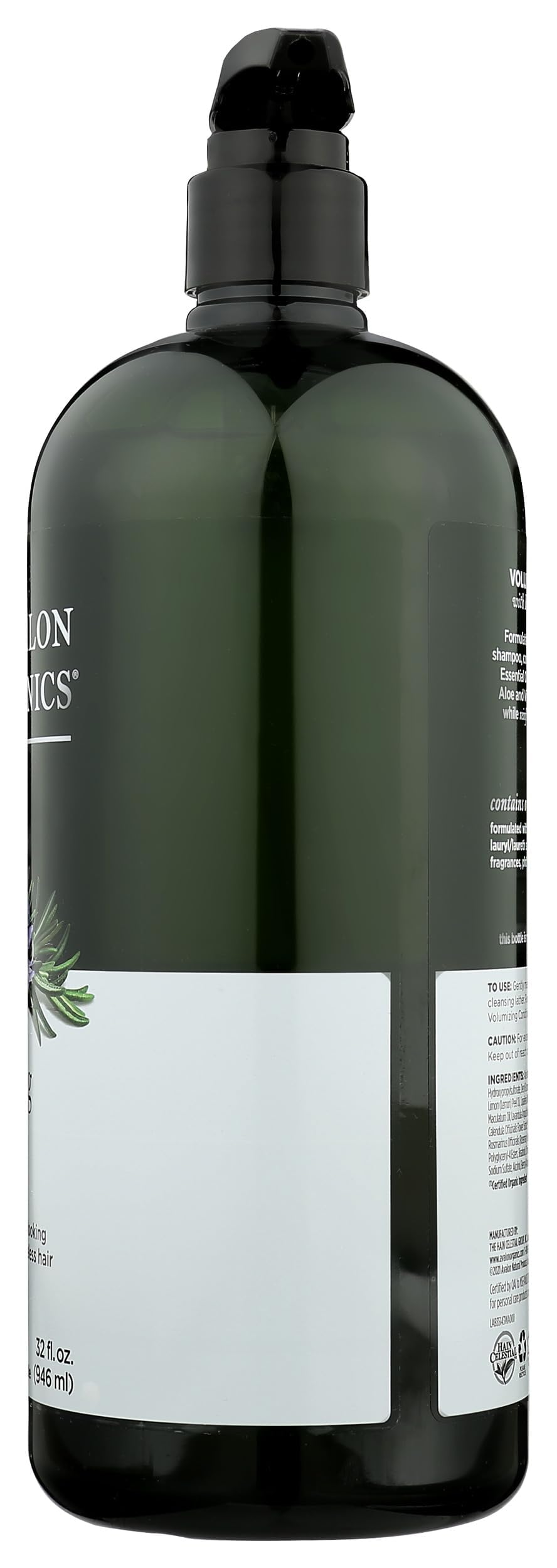 Foto 6 pulgar | Champú Avalon Organics Rosemary 946ml - Venta Internacional.