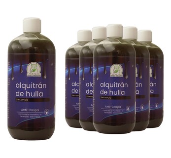 Foto 1 | Shampoo De Alquitrán Pack 6 Piezas
Productos Mart Mexico 500 Ml