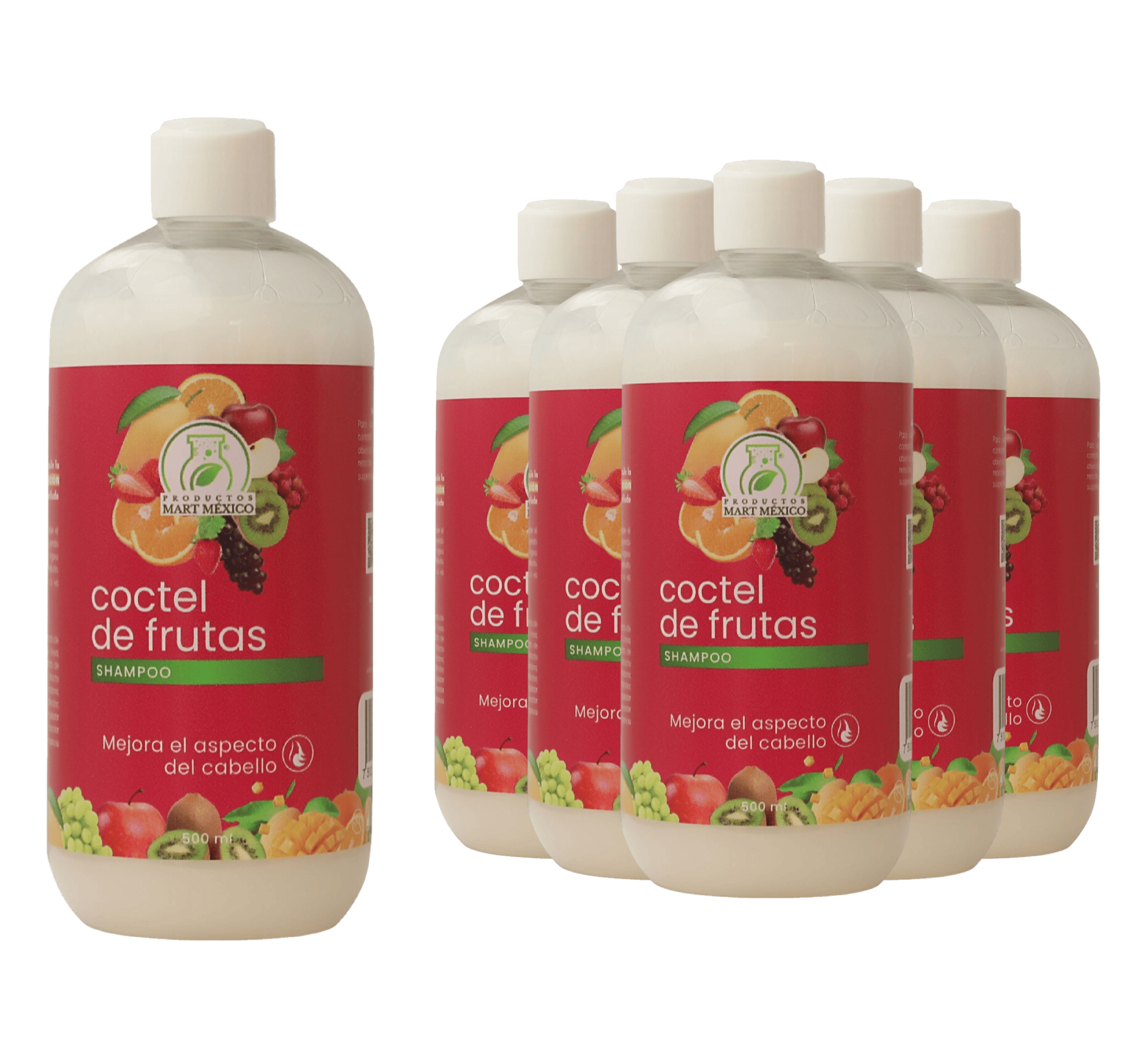 Foto 2 pulgar | Shampoo Coctel De Frutas Pack