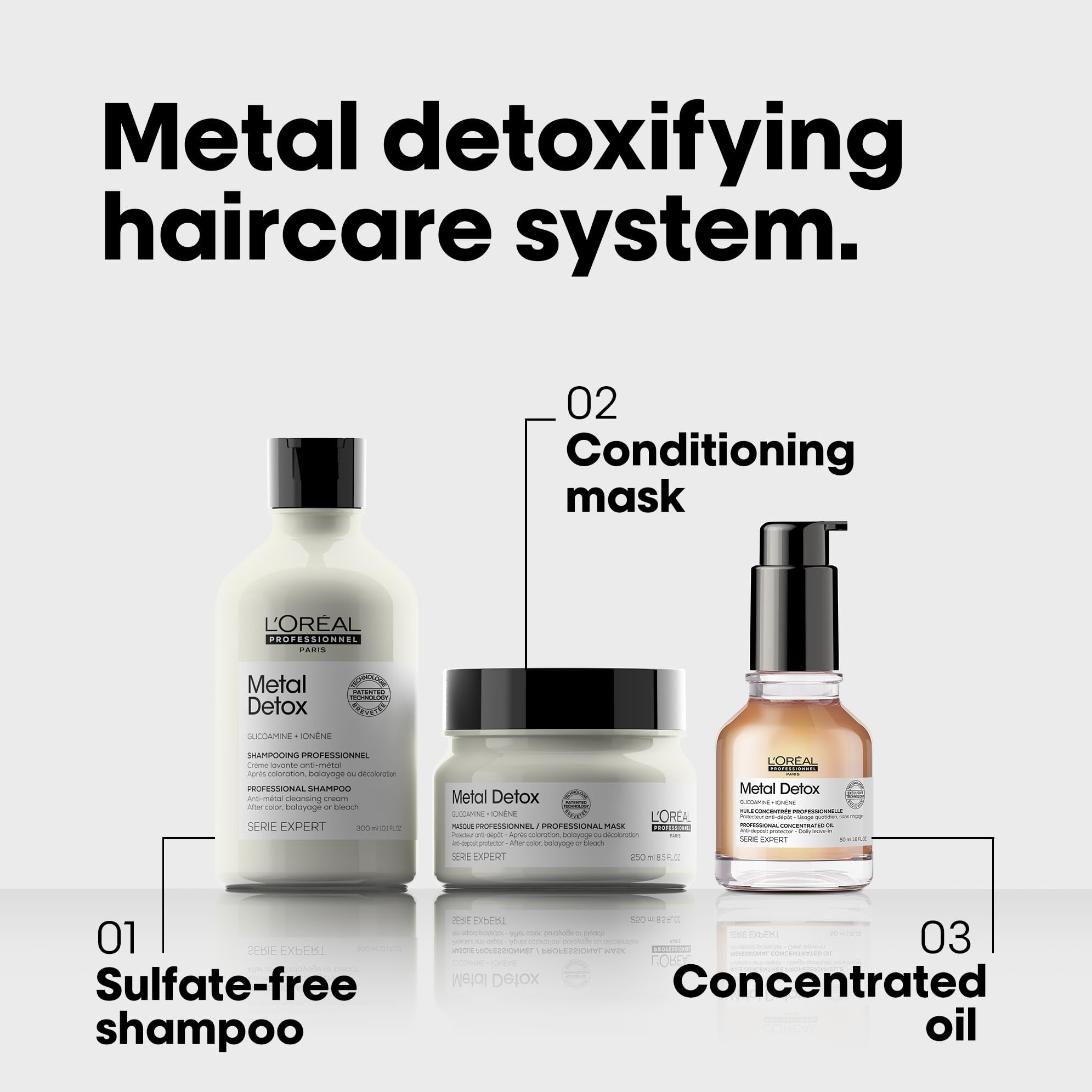 Foto 6 pulgar | Champú L'oreal Professionnel Paris Metal Detox 300 Ml - Venta Internacional.