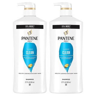 Foto 1 | Champú Pantene Classic Clean, Paquete Doble, 1,65 Litros Con Tratamiento Para El Cabello - Venta Internacional.