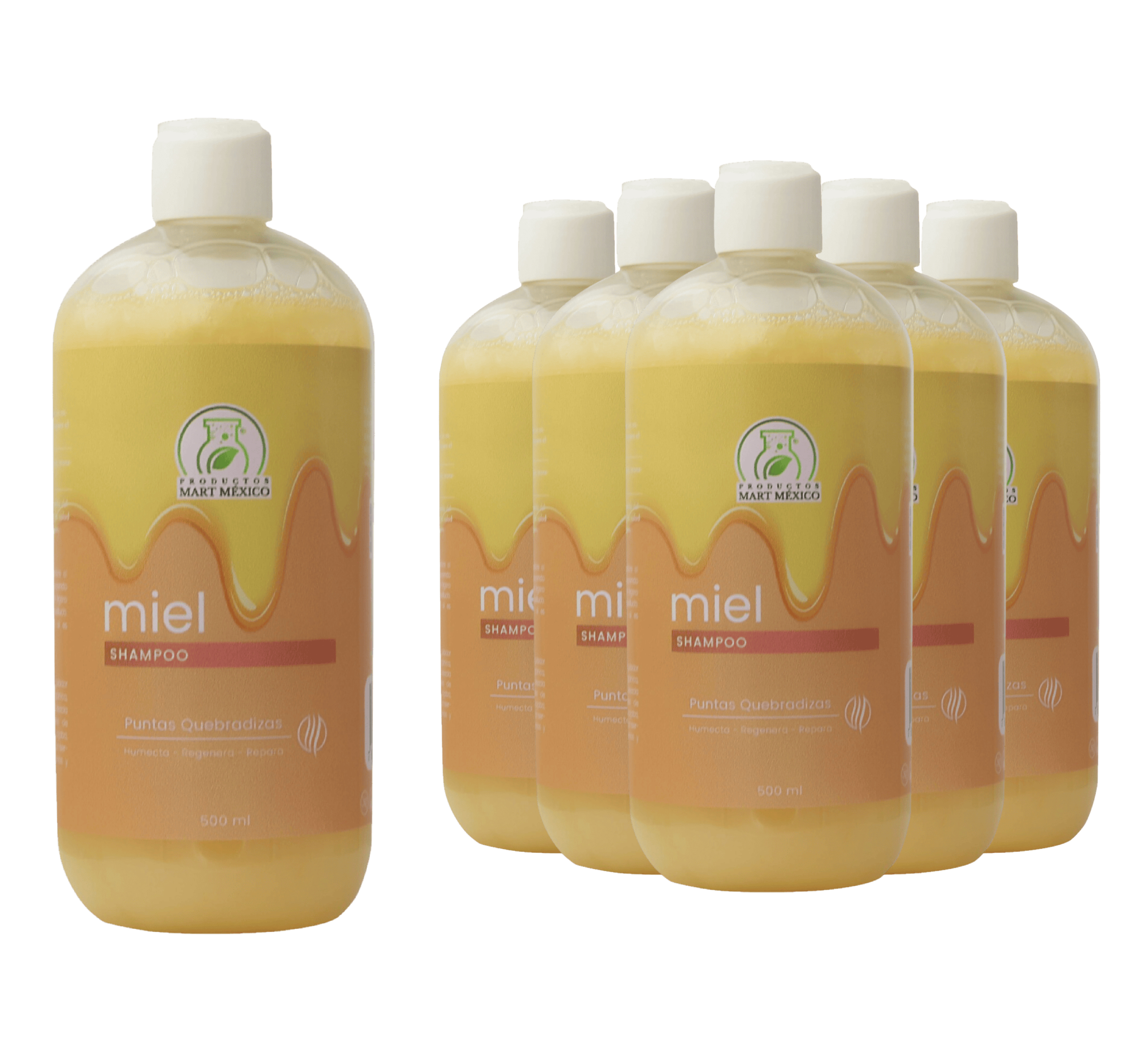 Foto 2 pulgar | Shampoo De Miel Pack 6 Piezas
Productos Mart Mexico 500 Ml