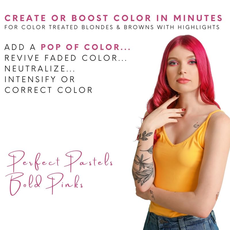 Foto 3 pulgar | Champú Watercolors Intense Color Depositing 250 Ml - Rosa - Venta Internacional.