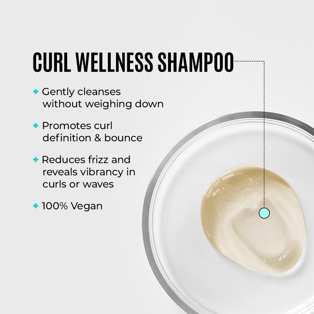 Foto 3 pulgar | Champú Malibu C Curl Wellness 1l Para Cabello Rizado Y Texturizado - Venta Internacional.