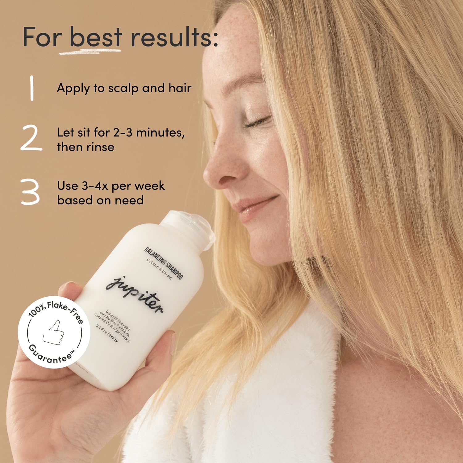Foto 6 pulgar | Champú Jupiter Anticaspa Vegano Sin Sulfatos Y Zinc 250 Ml - Venta Internacional.