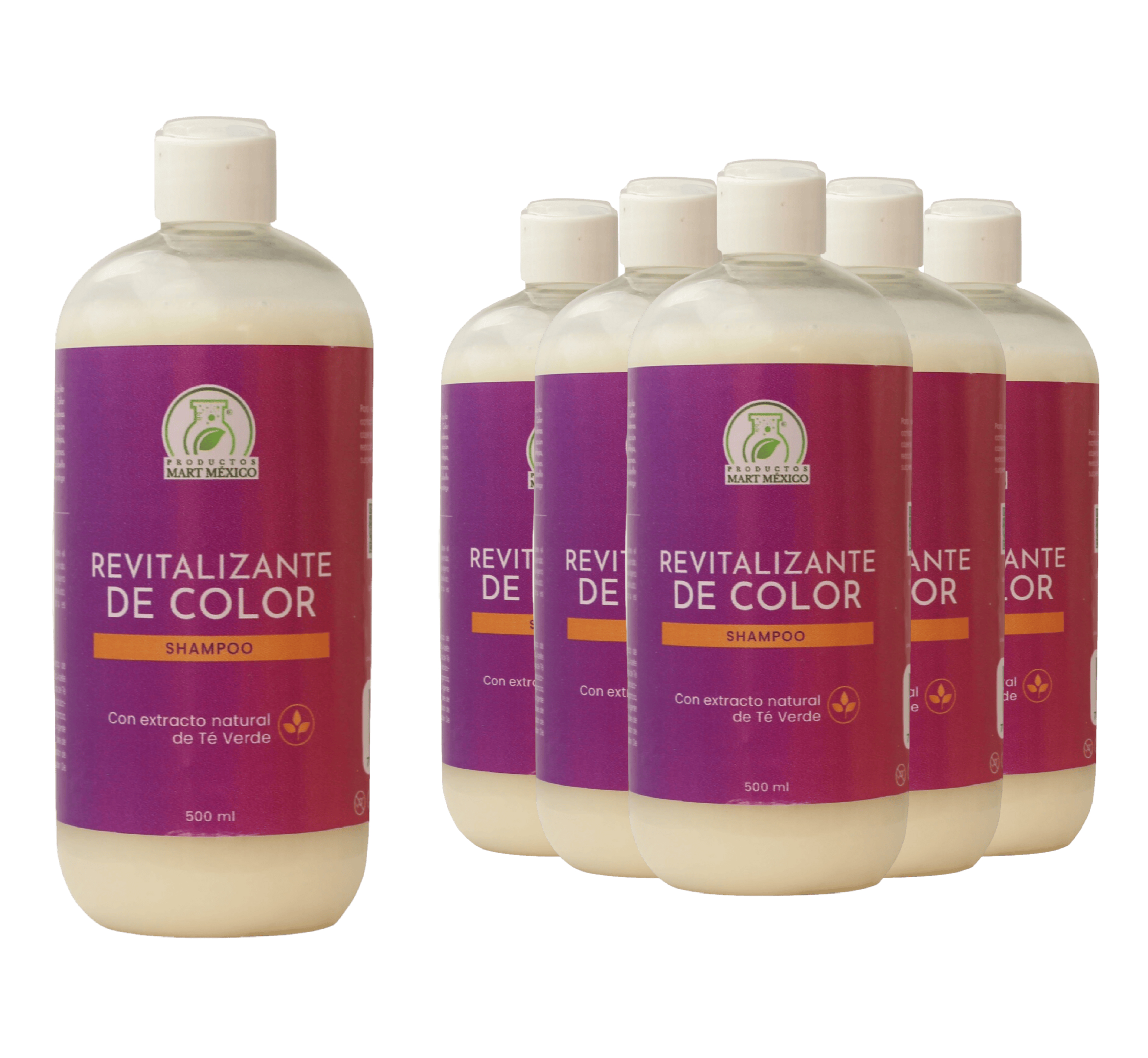 Foto 2 pulgar | Shampoo Revitalizante De Color Pack 6 Piezas
Productos Mart Mexico 500 Ml