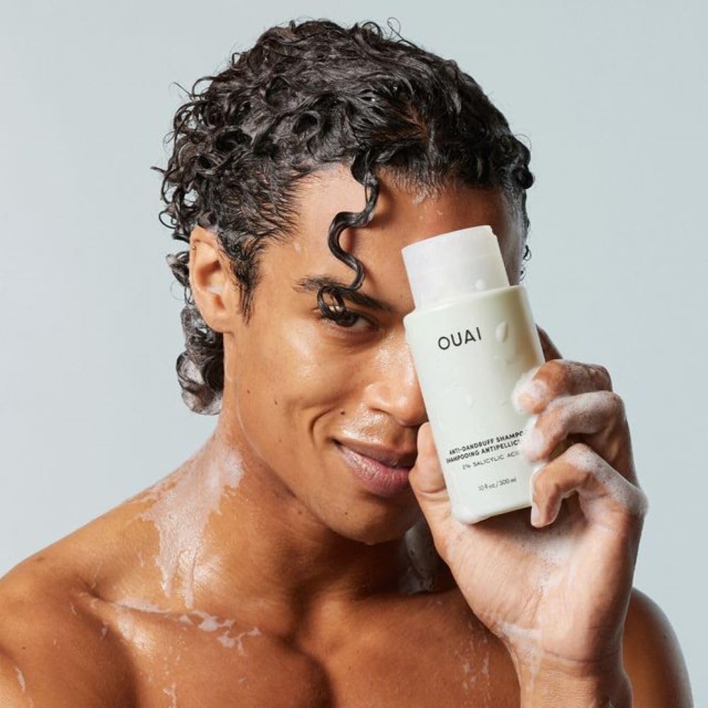 Foto 6 pulgar | Champú Ouai Anticaspa Con Ácido Salicílico Calmante 300 Ml - Venta Internacional.