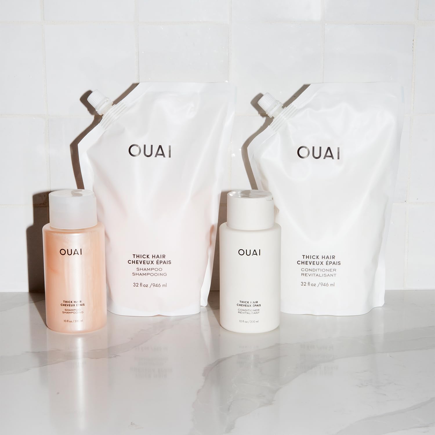 Foto 6 pulgar | Champú Hidratante Espeso Ouai Con Raíz De Malvavisco Y Queratina - Venta Internacional.