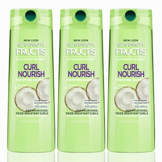 Foto 1 | Champú Garnier Hair Care Fructis Triple Nutrition Curl Nourish 375 Ml (paquete De 3) - Venta Internacional.