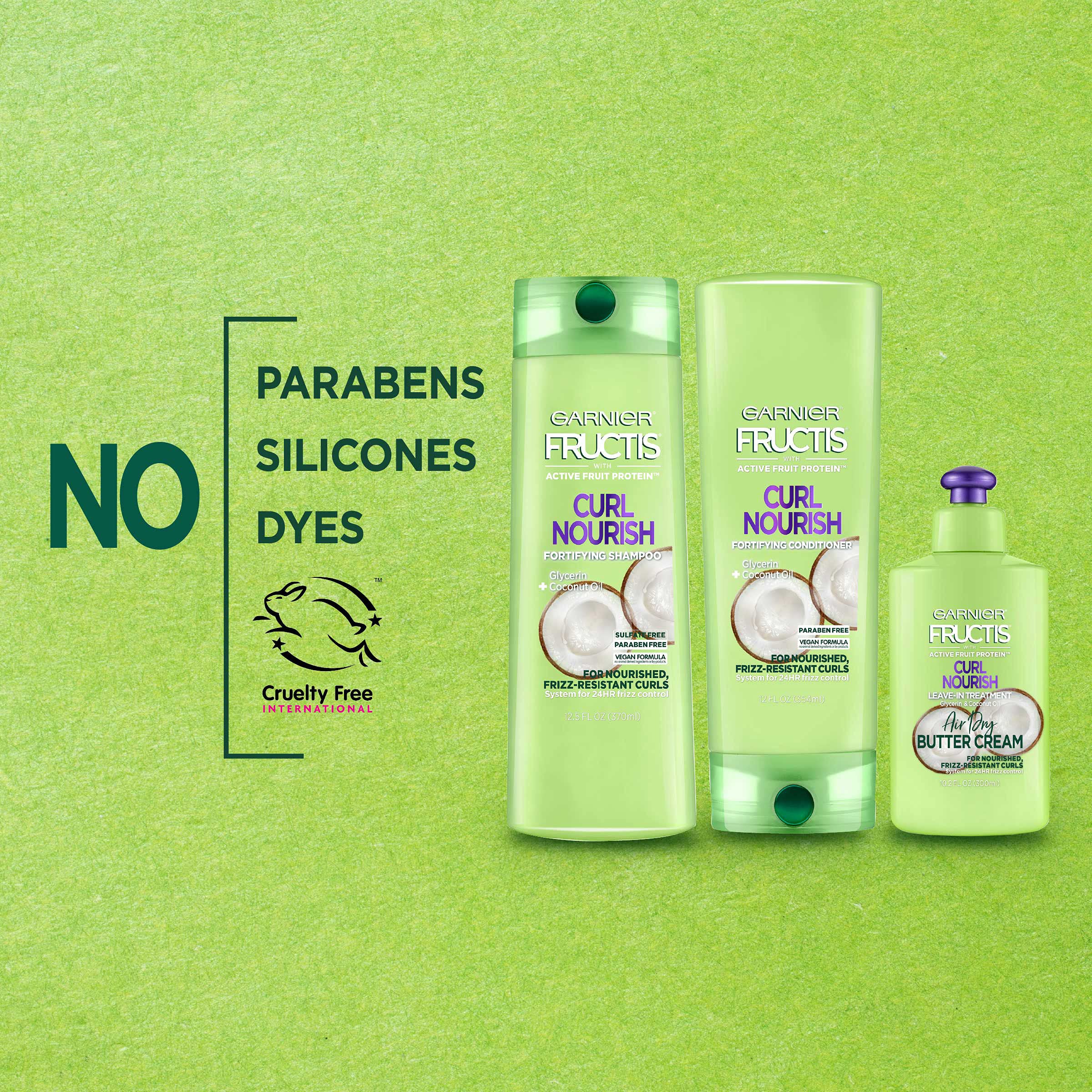 Foto 7 pulgar | Champú Garnier Hair Care Fructis Triple Nutrition Curl Nourish 375 Ml (paquete De 3) - Venta Internacional.