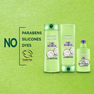 Foto 6 | Champú Garnier Hair Care Fructis Triple Nutrition Curl Nourish 375 Ml (paquete De 3) - Venta Internacional.