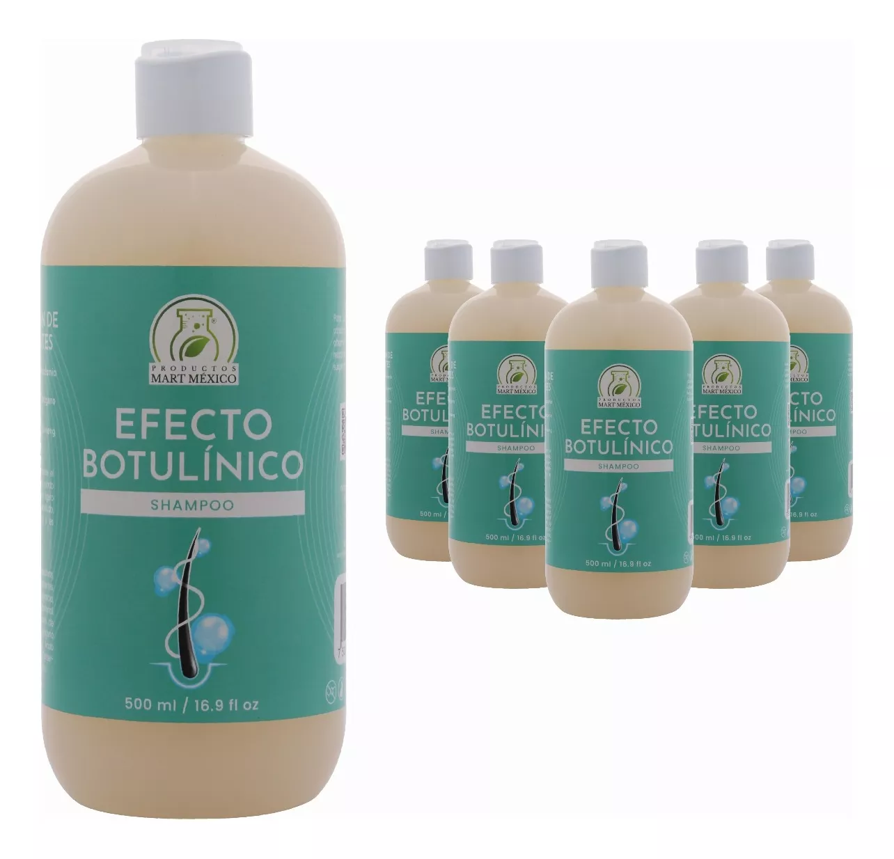 Foto 2 pulgar | Shampoo Capilar Botox Pack 6 Piezas
Productos Mart Mexico 500 Ml