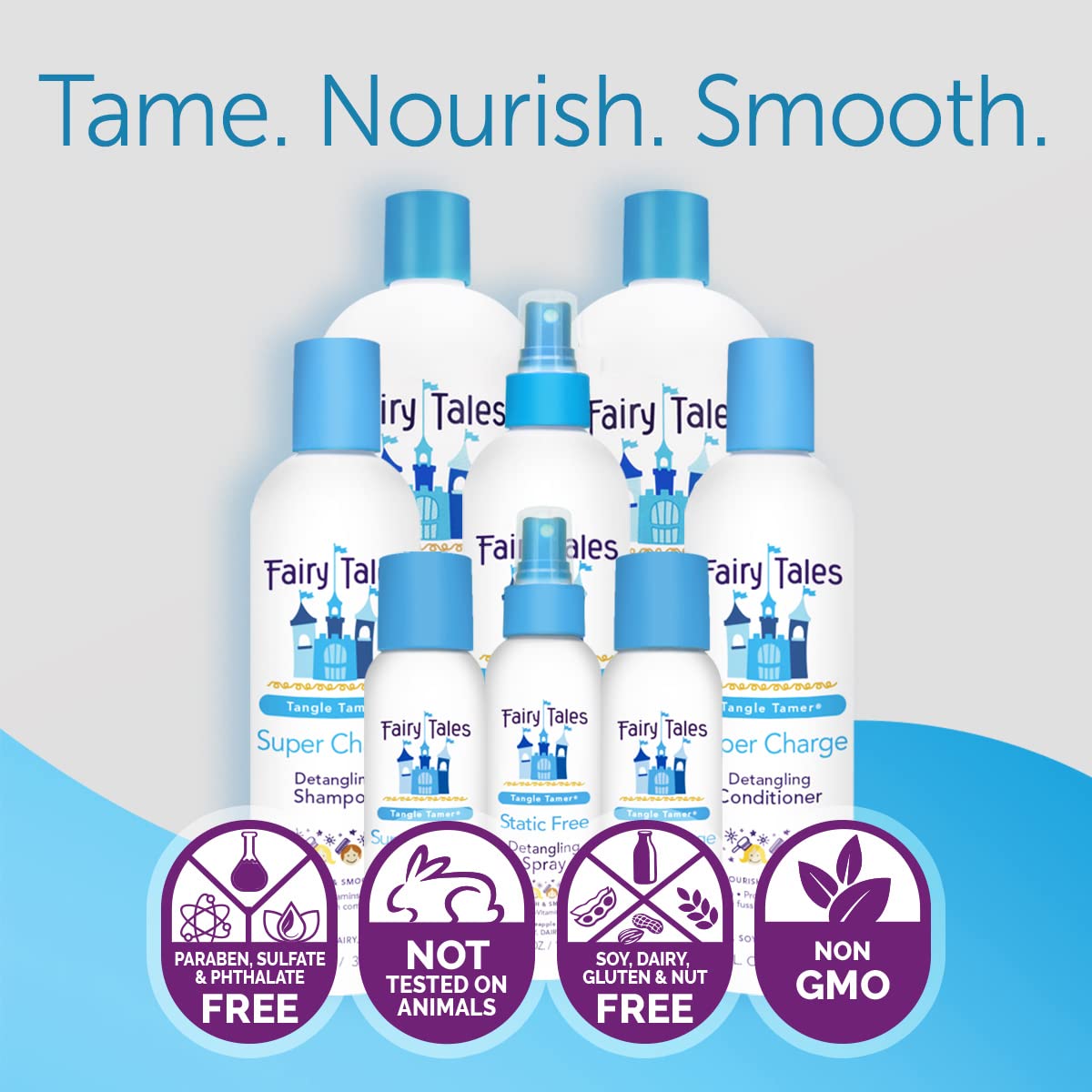 Foto 4 pulgar | Champú Fairy Tales Tangle Tamer Super Charge 960 Ml Para Niños - Venta Internacional.
