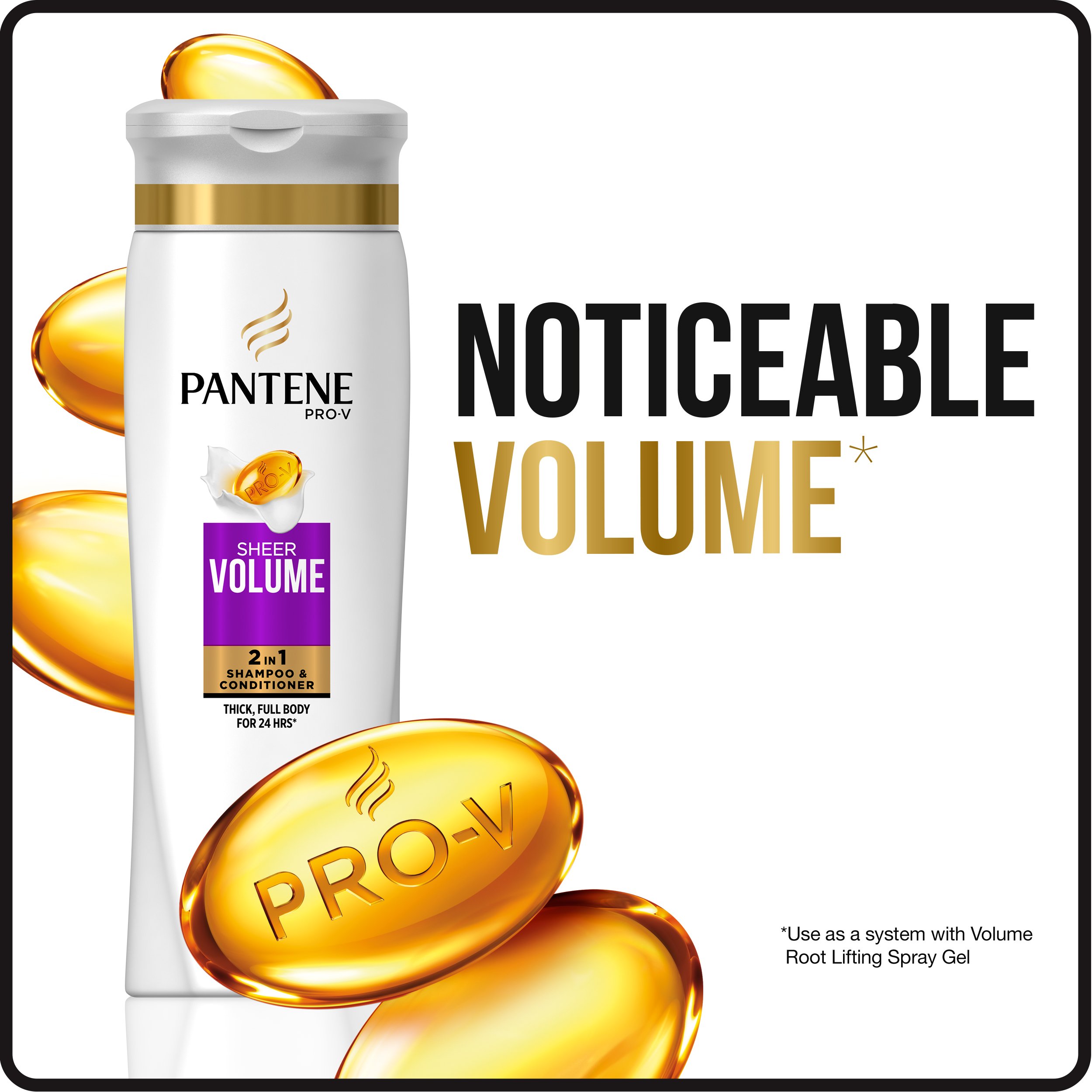Foto 6 pulgar | Champú Y Acondicionador Pantene Sheer Volume 2 En 1, 375 Ml (paquete De 4) - Venta Internacional.