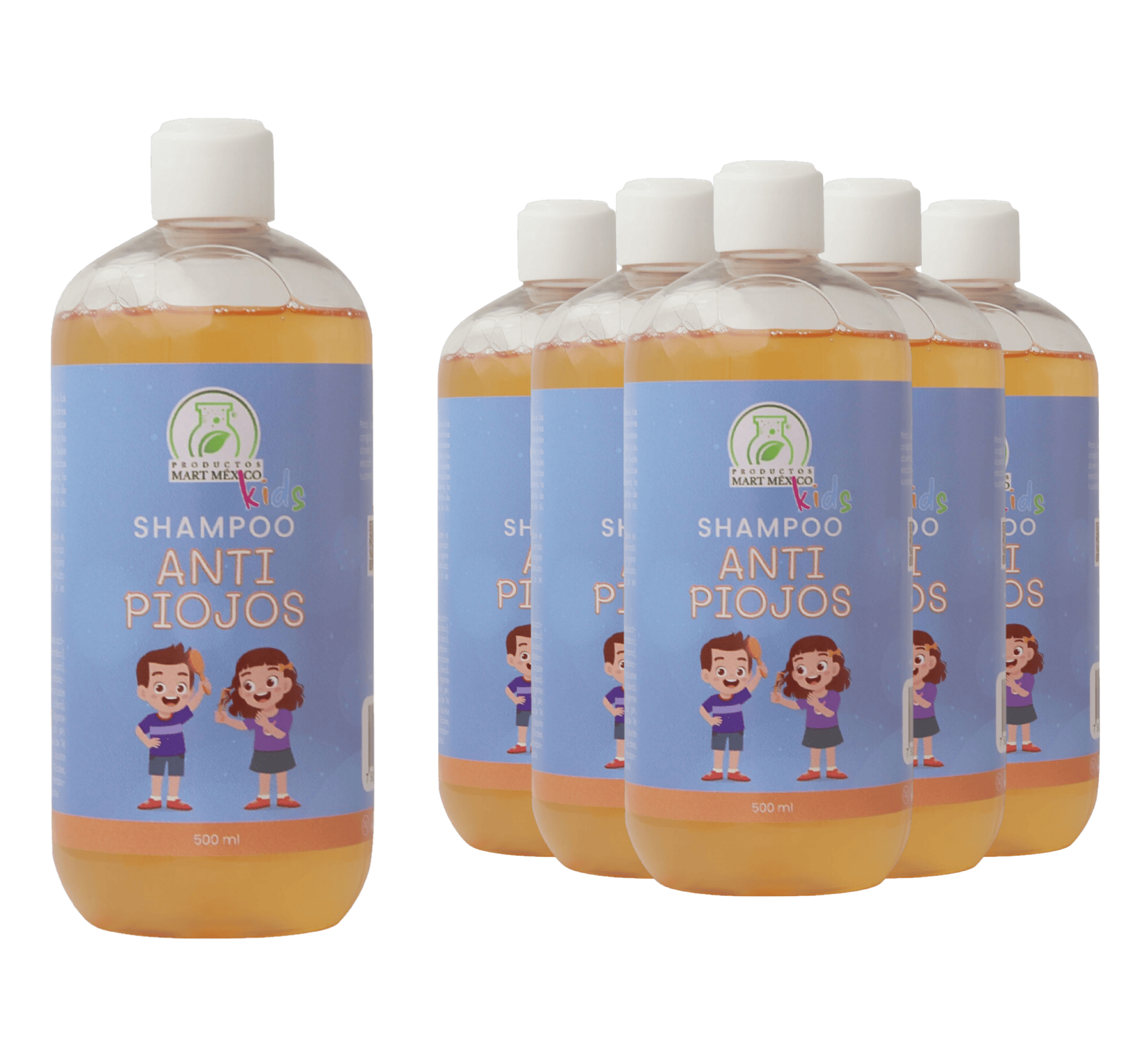 Shampoo Anti-piojos, Pack 6 Piezas
Productos Mart Mexico