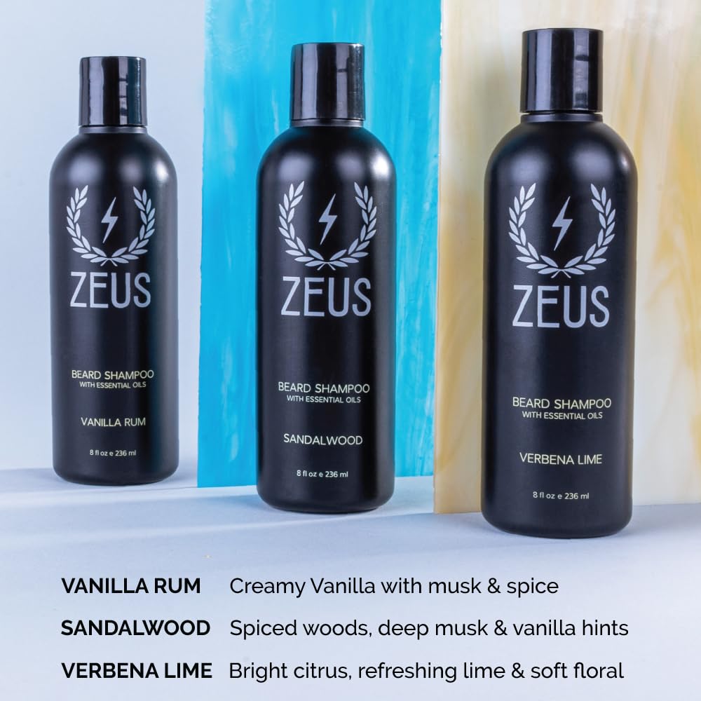 Foto 7 pulgar | Champú Para Barba Zeus Limpiador Hidratante Con Té Verde 240 Ml - Venta Internacional.