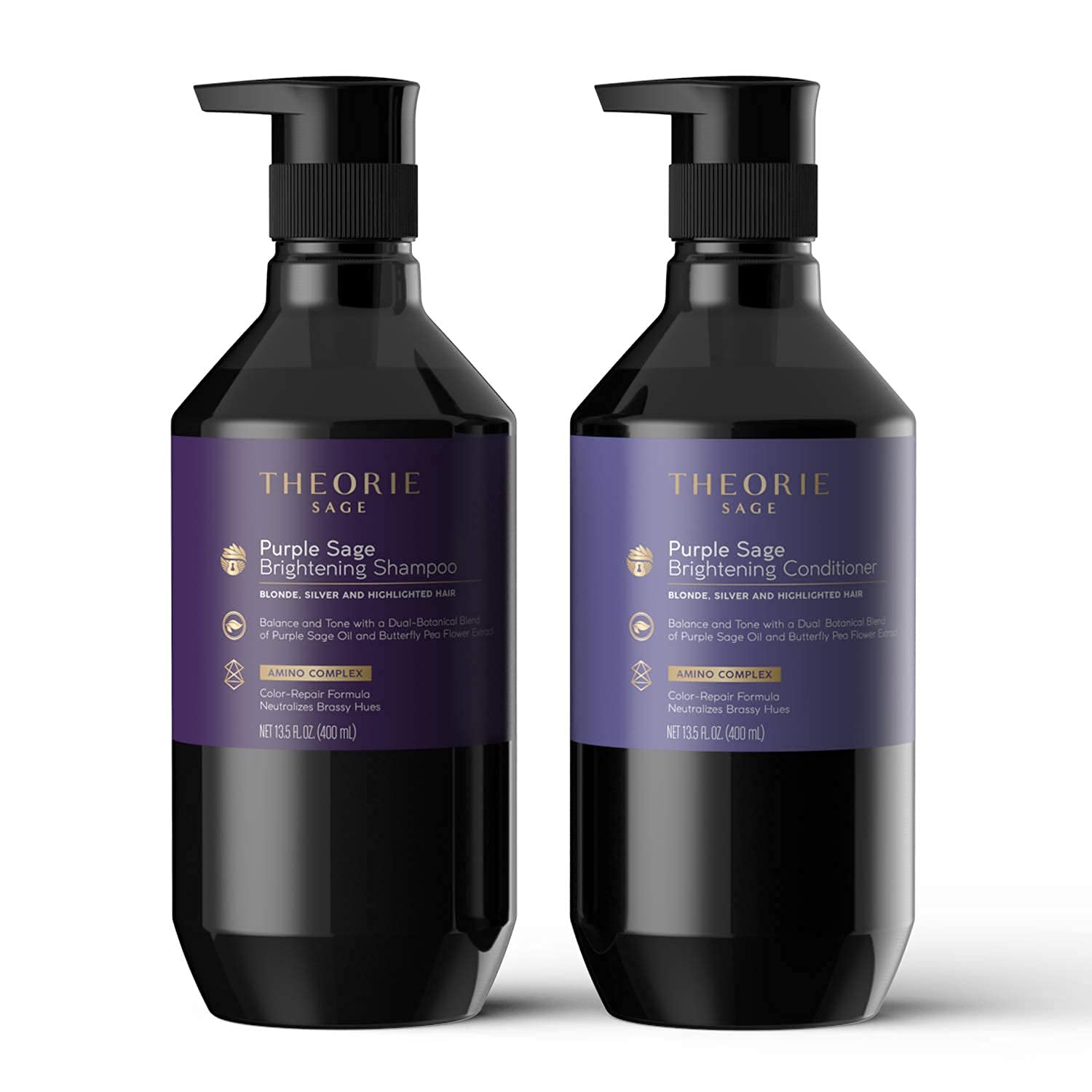 Foto 6 pulgar | Acondicionador Theorie Purple Sage Brightening 800 Ml - Venta Internacional.