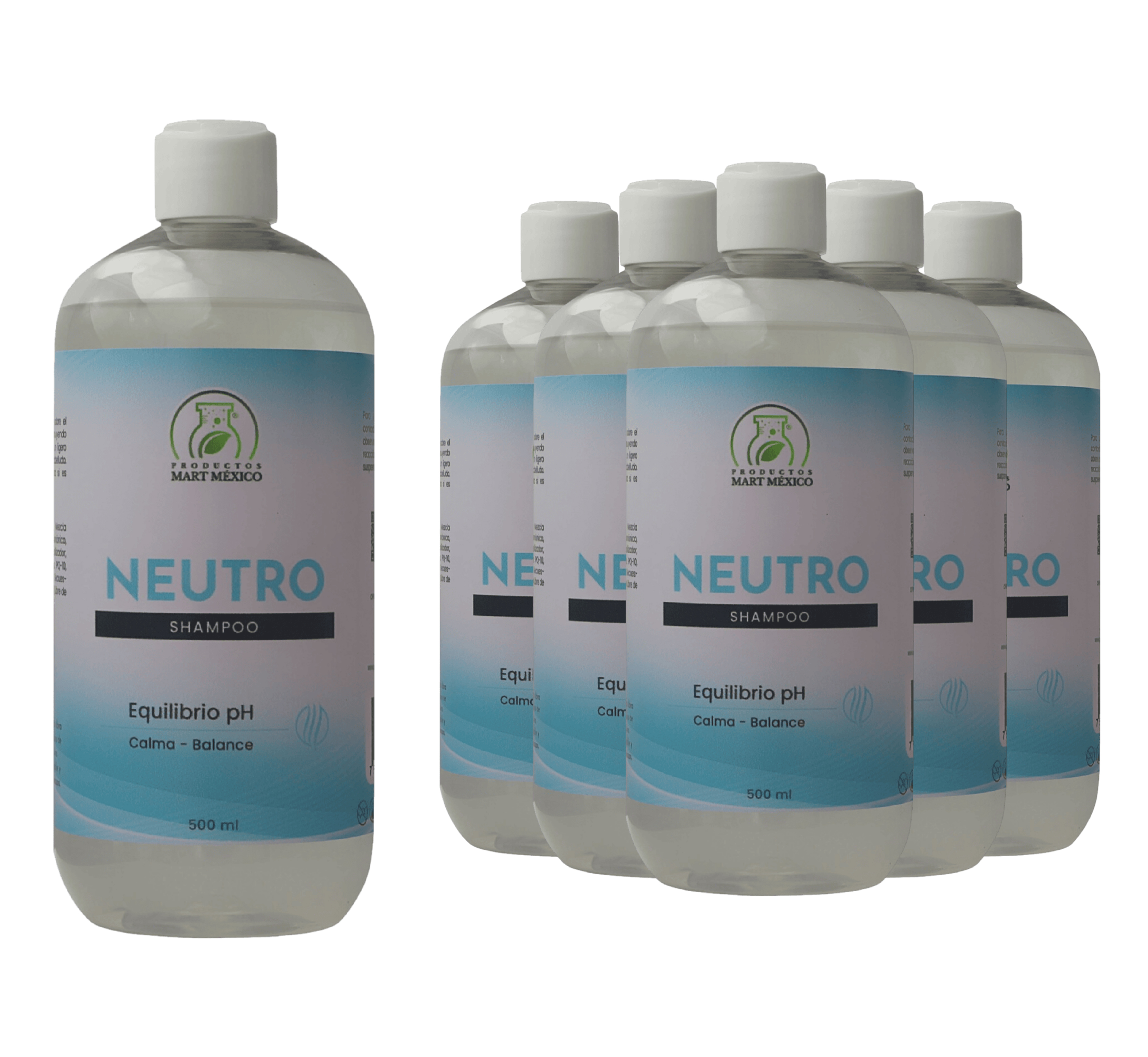 Foto 1 | Shampoo Neutro Pack 6 Piezas
Productos Mart Mexico 500 Ml