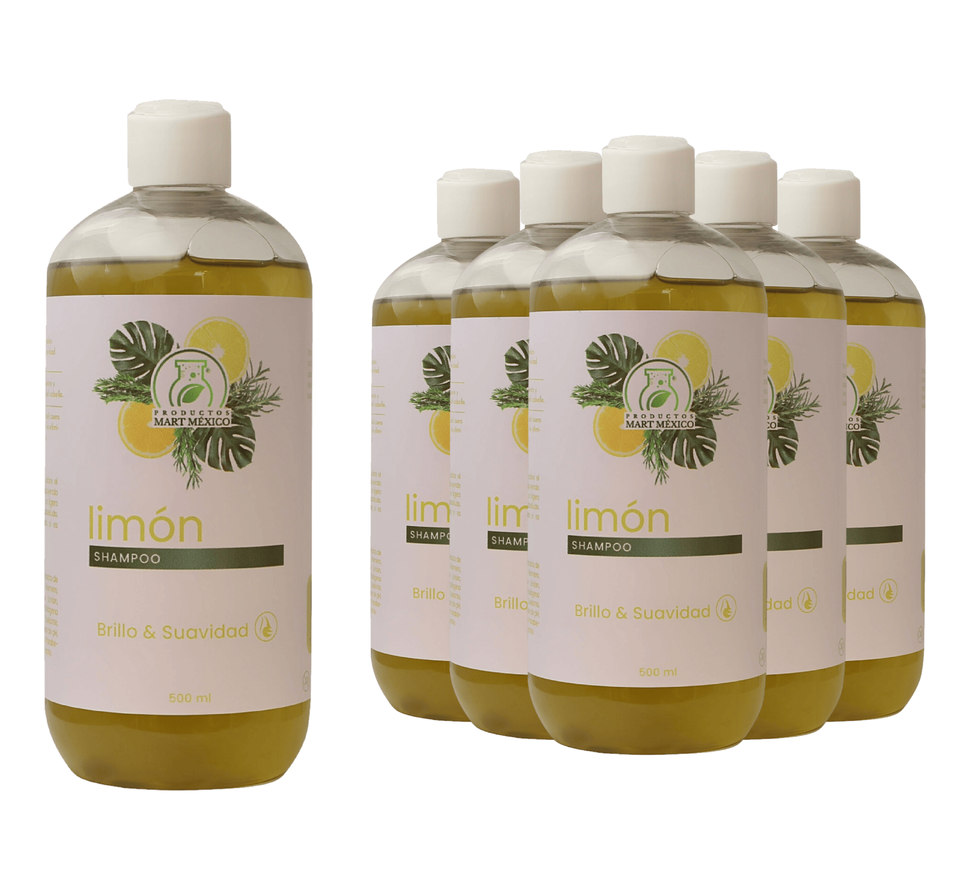 Foto 1 | Shampoo De Limón Pack 6 Piezas 
Productos Mart Mexico 500 Ml