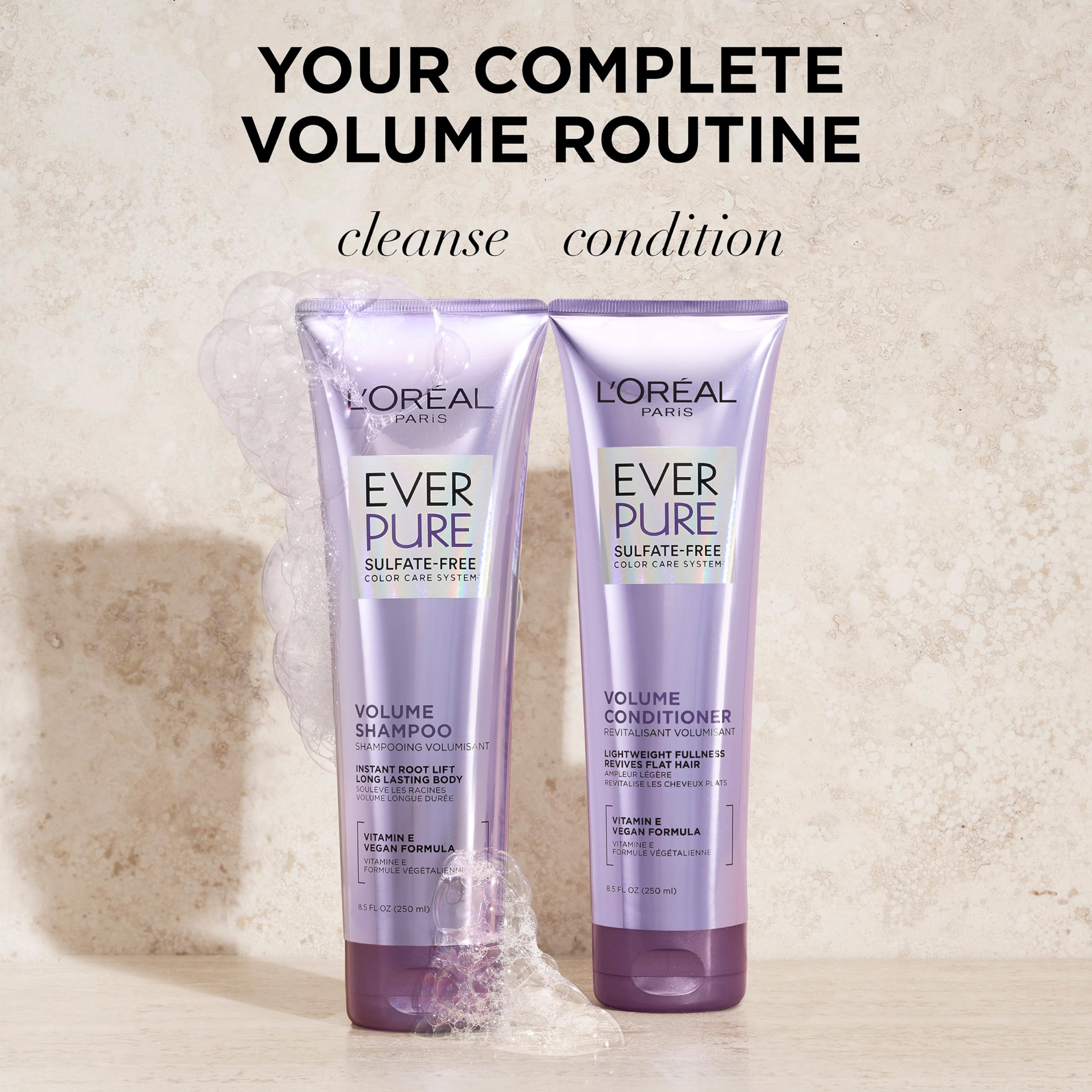 Foto 7 pulgar | Set De Champú Y Acondicionador L'oréal Paris Everpure 250 Ml - Venta Internacional.
