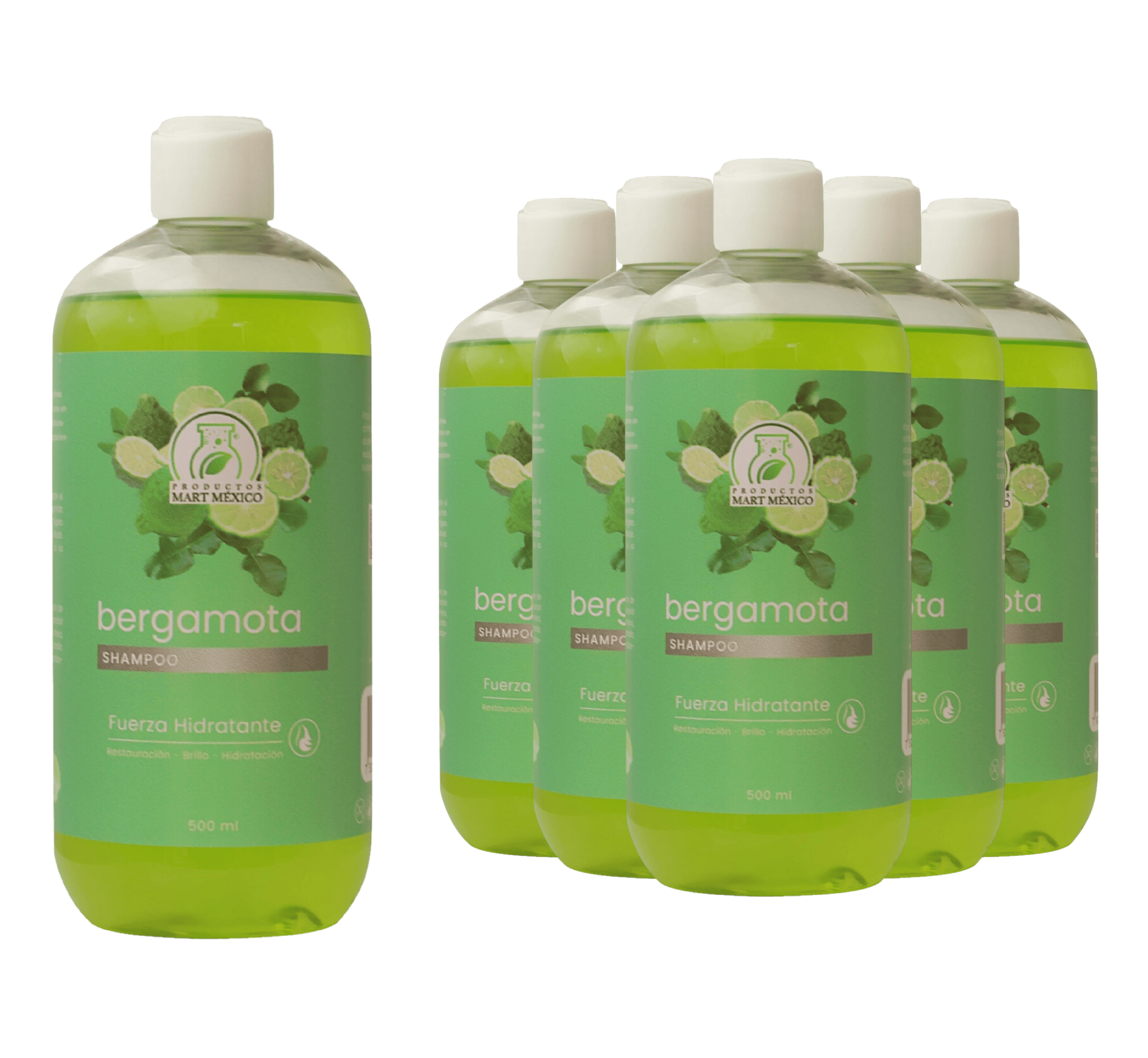 Foto 2 pulgar | Shampoo De Extracto De Bergamota, Pack 6 Piezas
Productos Mart Mexico 500 Ml